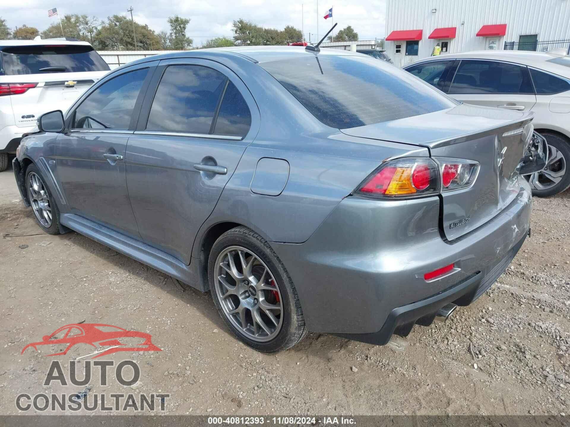MITSUBISHI LANCER EVOLUTION 2015 - JA32W5FV4FU008772