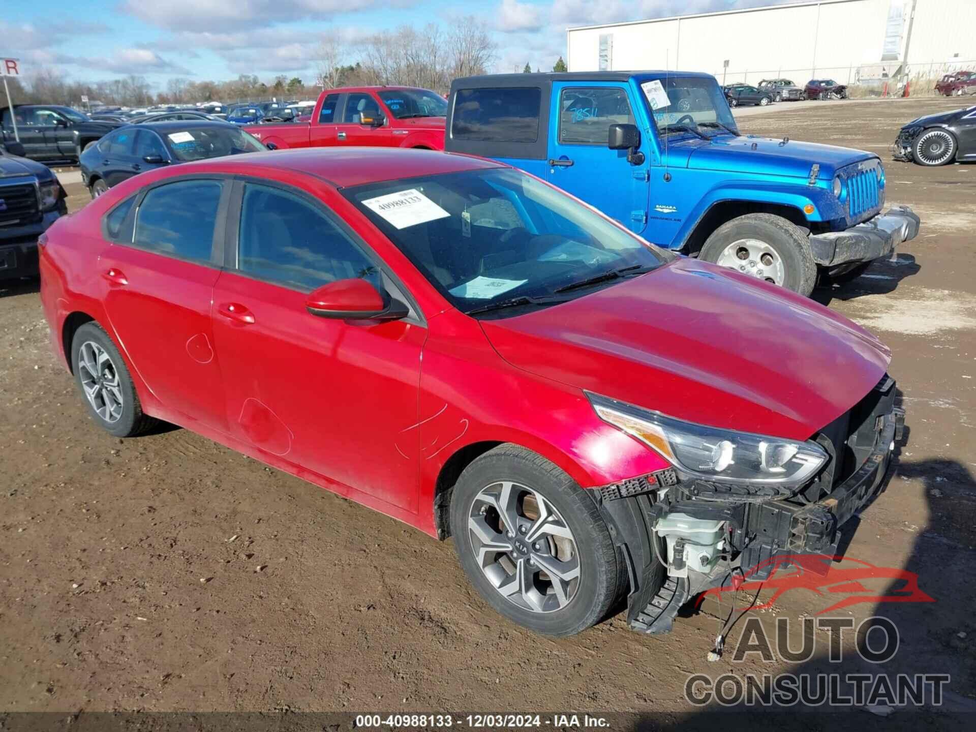 KIA FORTE 2019 - 3KPF24AD6KE056399