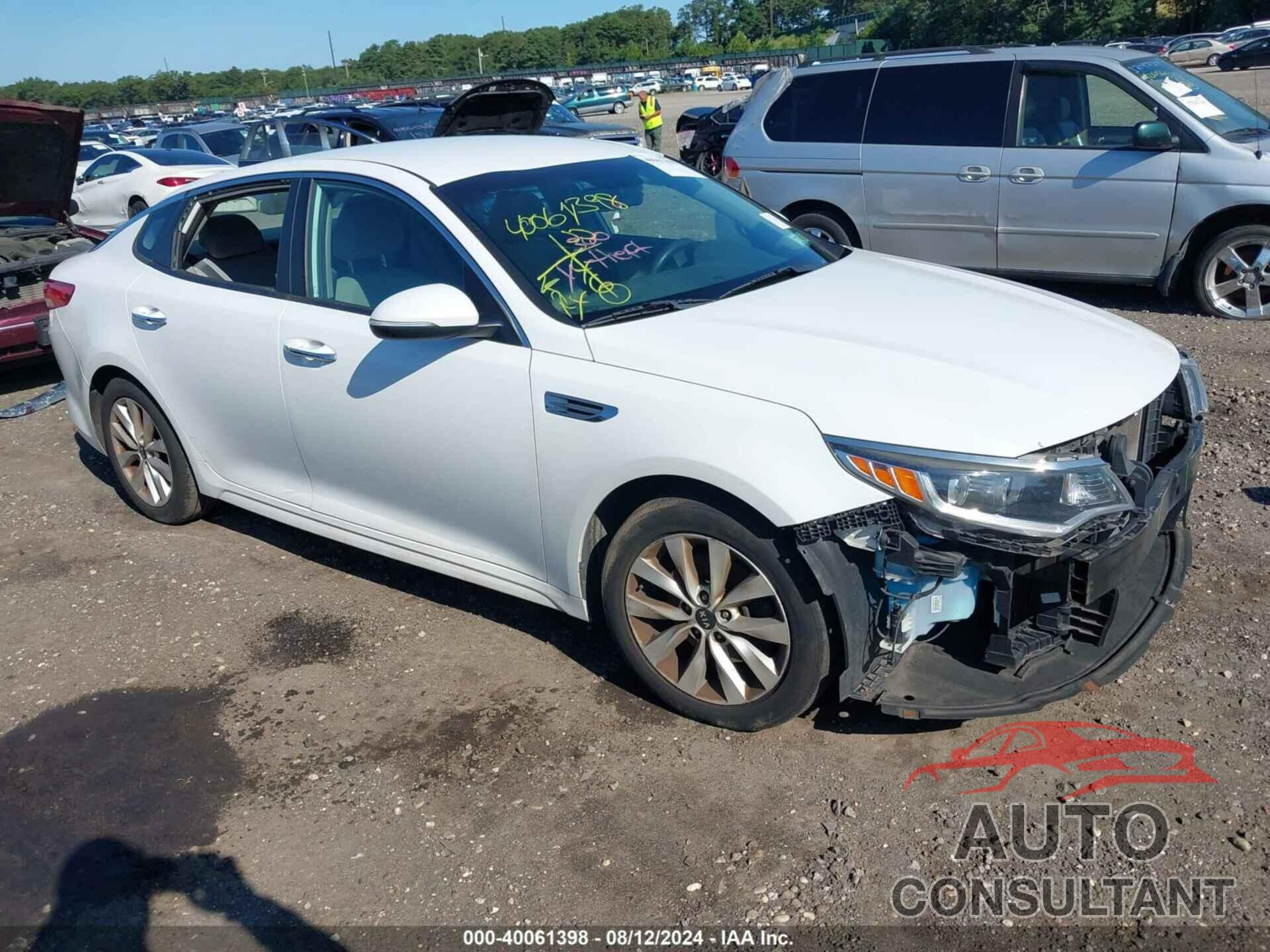 KIA OPTIMA 2016 - 5XXGT4L37GG035582