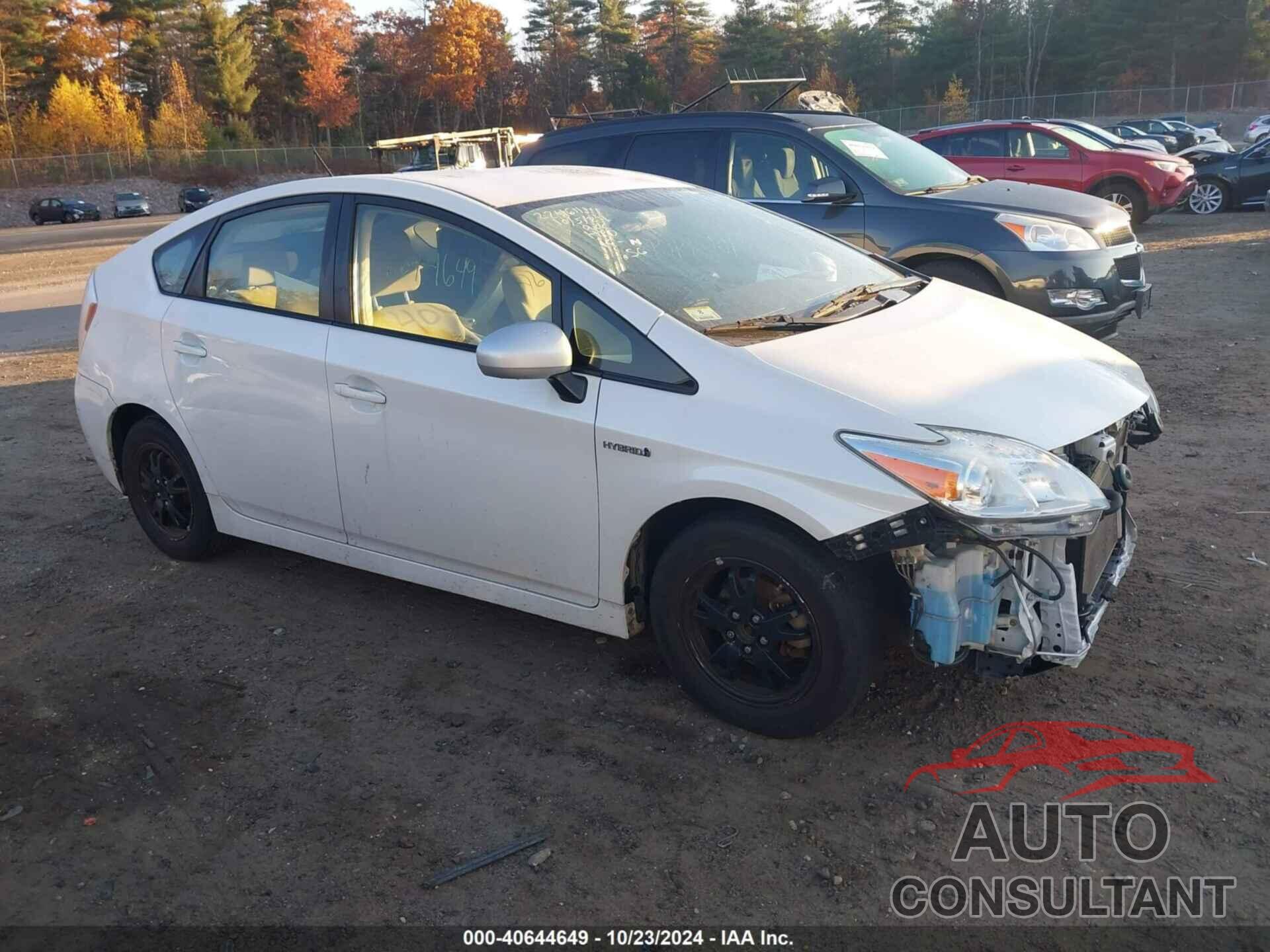 TOYOTA PRIUS 2014 - JTDKN3DUXE0360621
