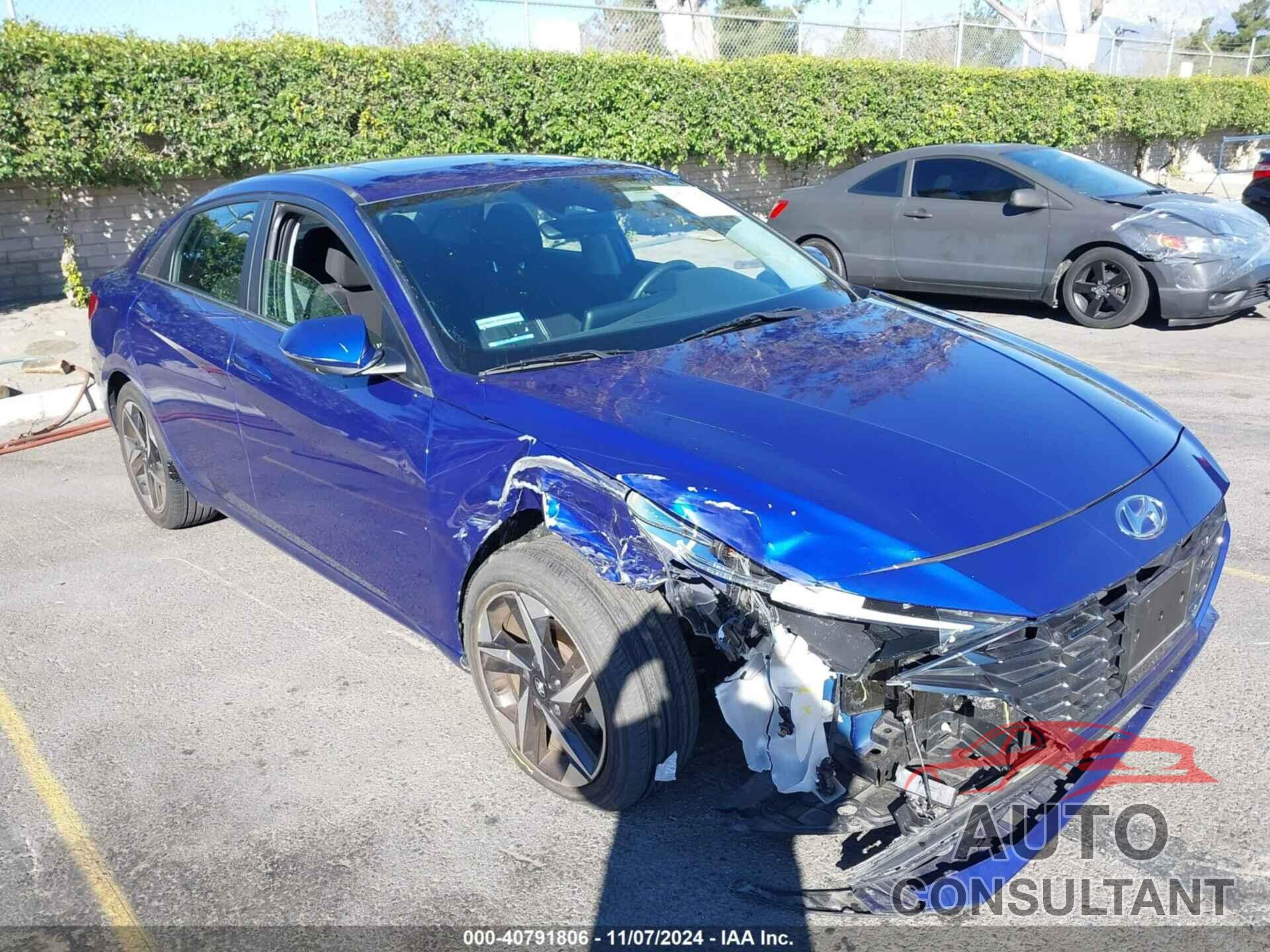 HYUNDAI ELANTRA 2021 - KMHLN4AG6MU091156