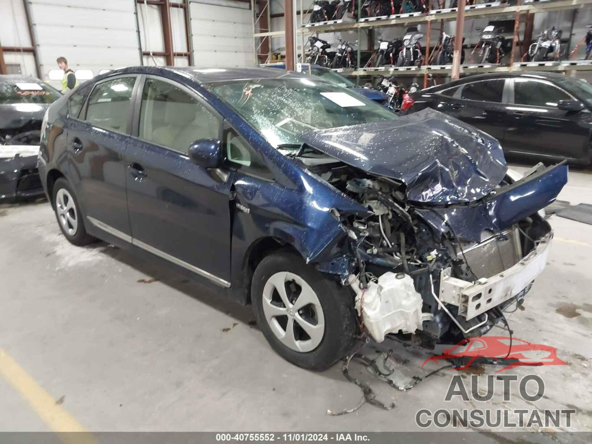 TOYOTA PRIUS 2012 - JTDKN3DU7C1530179