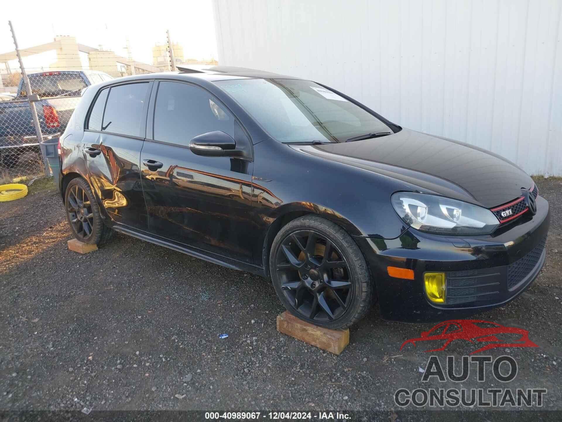 VOLKSWAGEN GTI 2013 - WVWHD7AJ1DW134610
