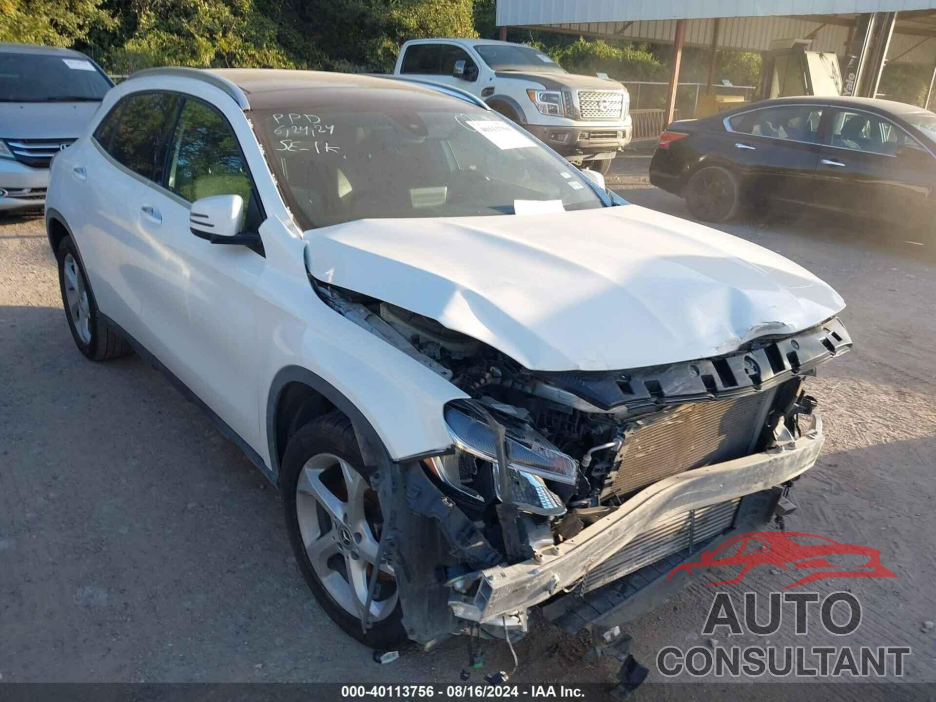 MERCEDES-BENZ GLA 250 2020 - WDCTG4GB8LU026506
