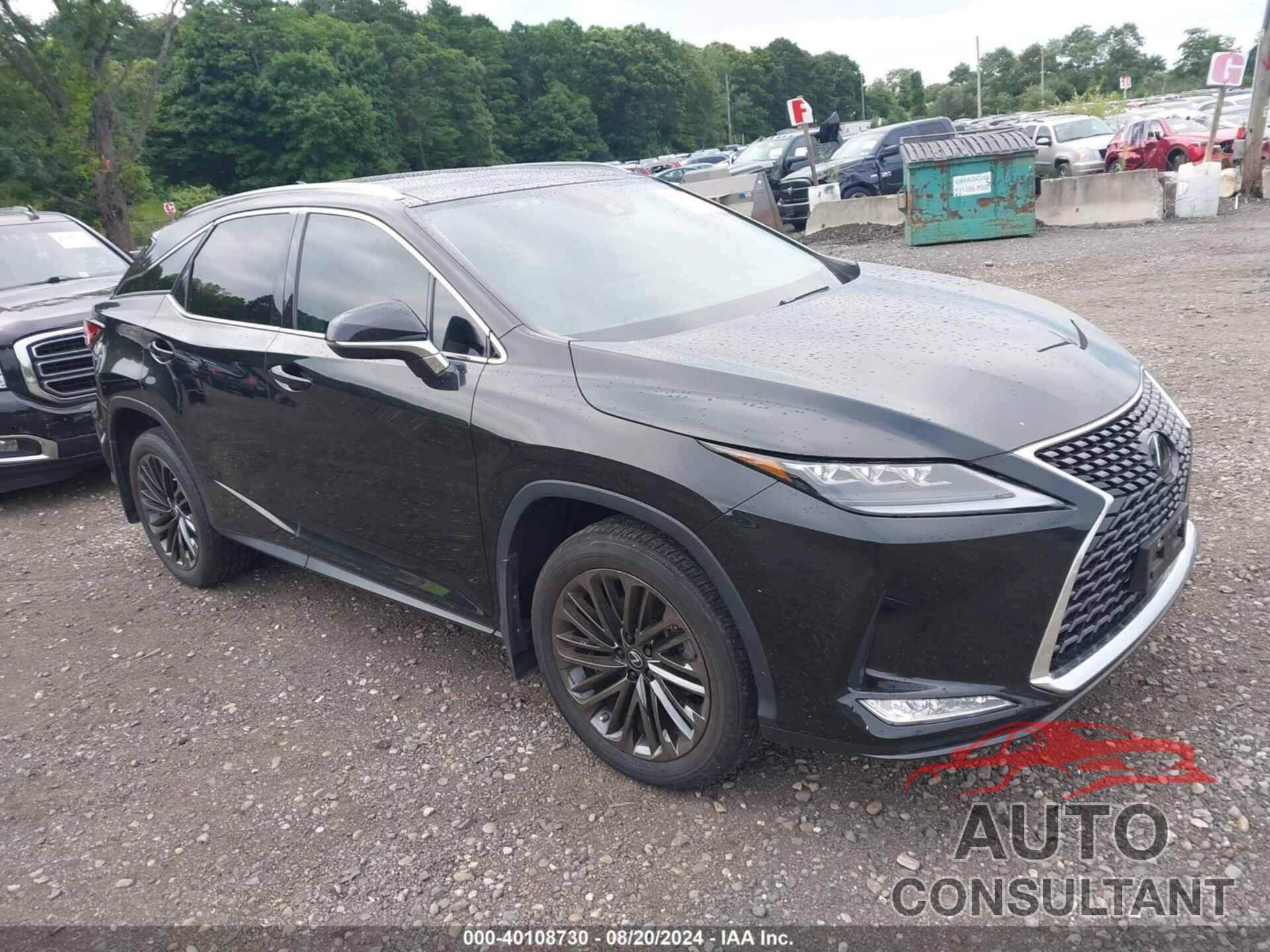 LEXUS RX 350 2022 - 2T2HZMDA9NC320428