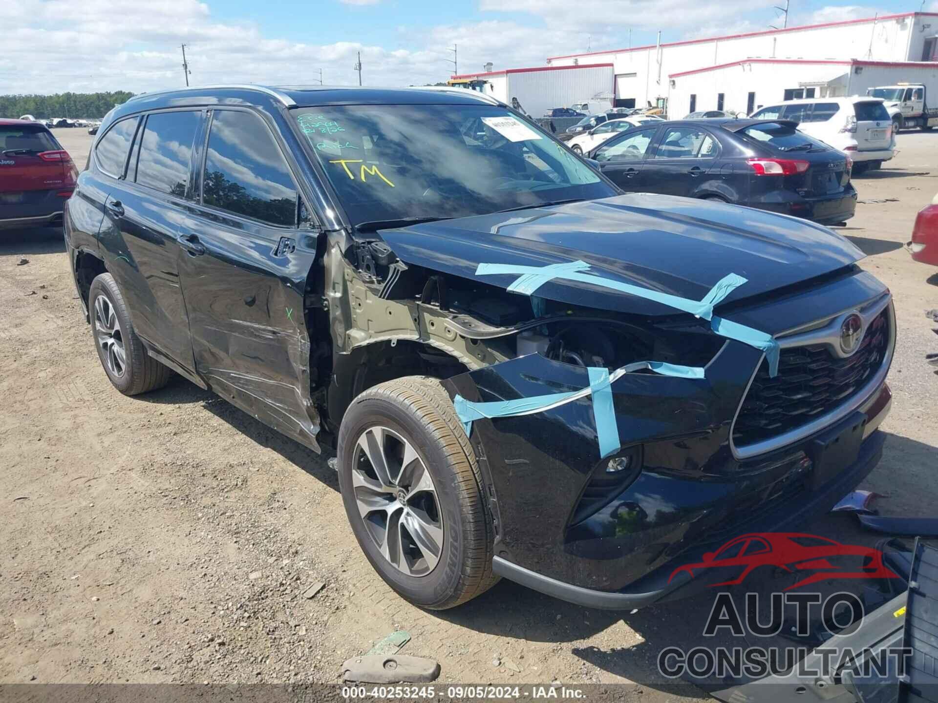 TOYOTA HIGHLANDER 2020 - 5TDHZRBHXLS055265