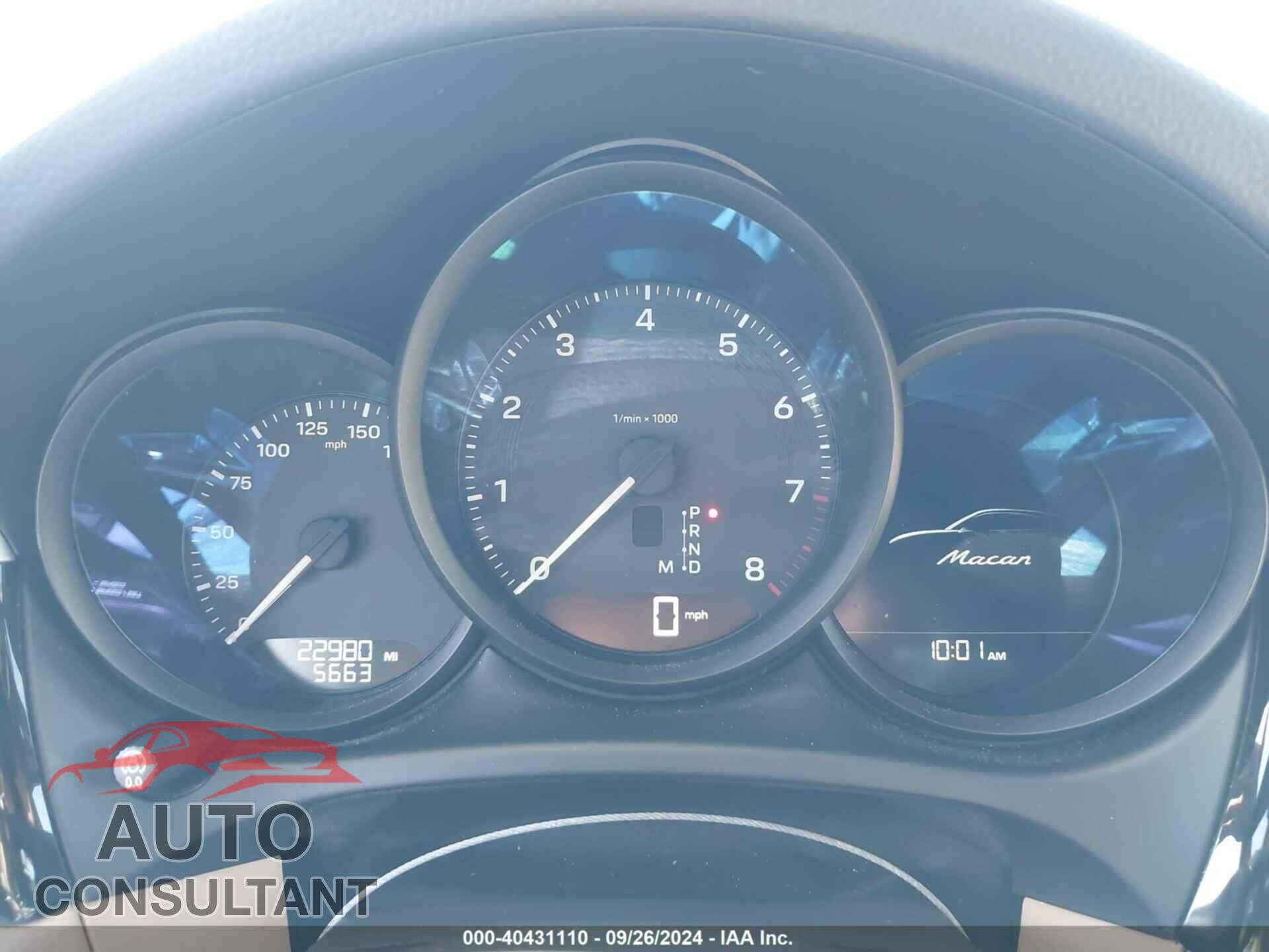 PORSCHE MACAN 2022 - WP1AA2A51NLB06534