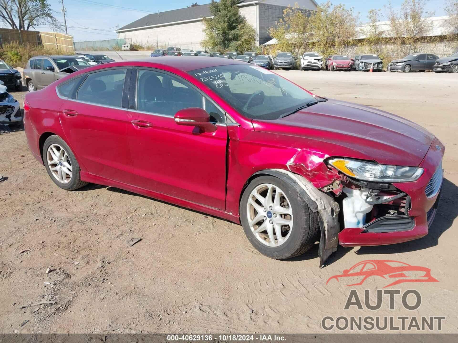 FORD FUSION 2014 - 3FA6P0HDXER237539