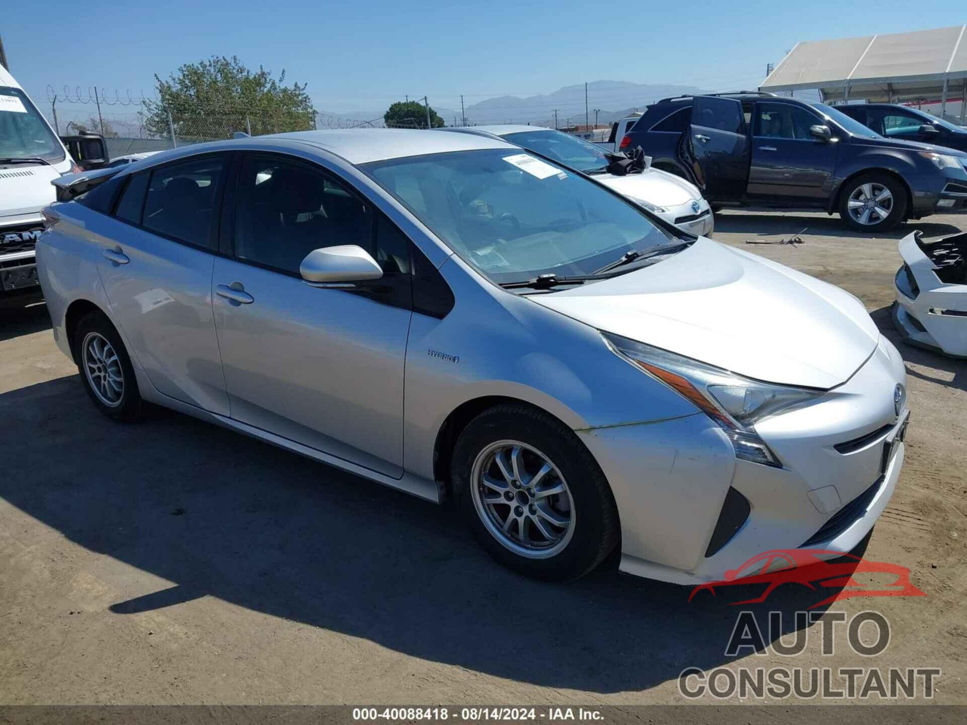 TOYOTA PRIUS 2016 - JTDKBRFU9G3014439