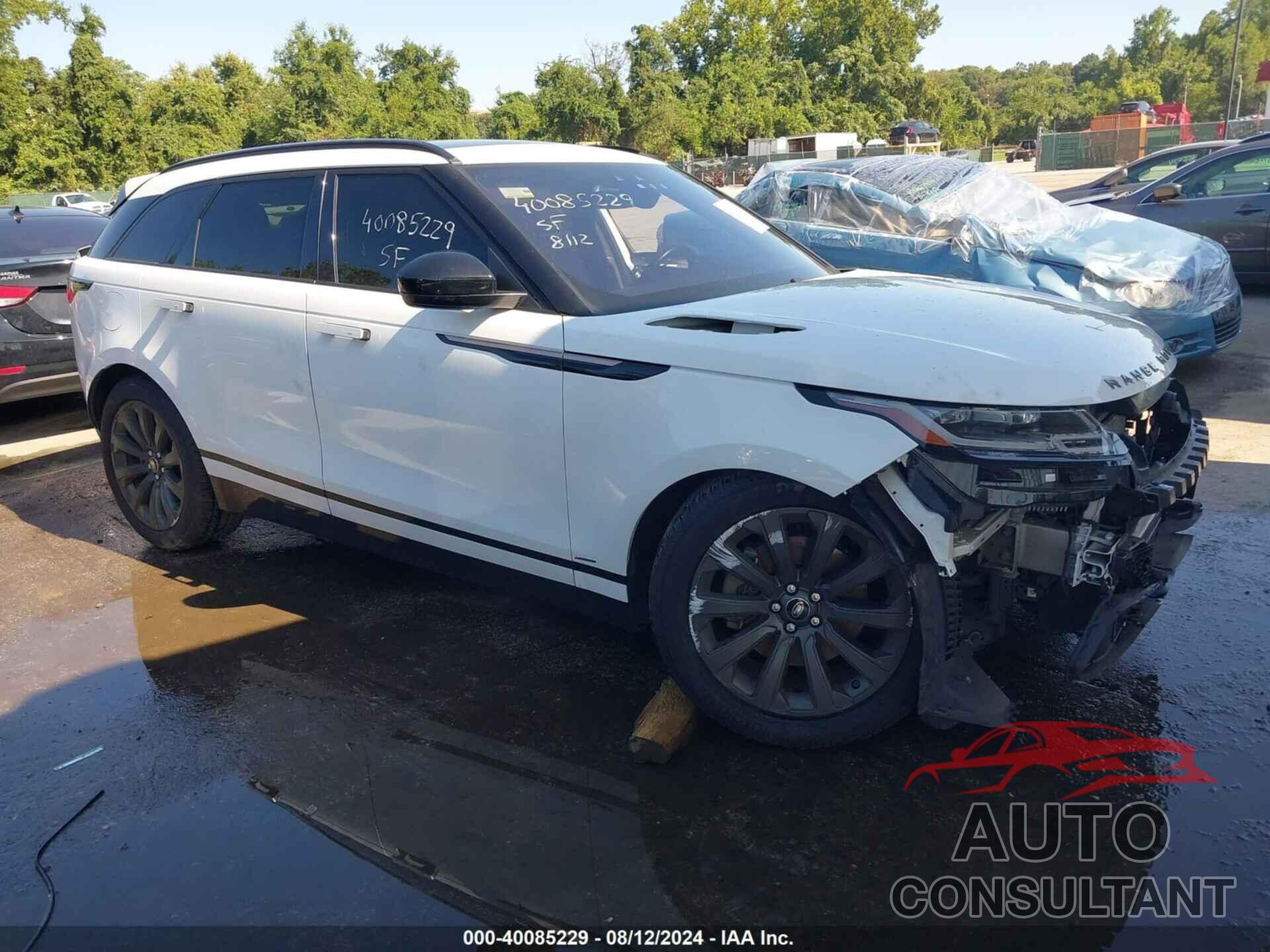 LAND ROVER RANGE ROVER VELAR 2019 - SALYL2FV0KA228255