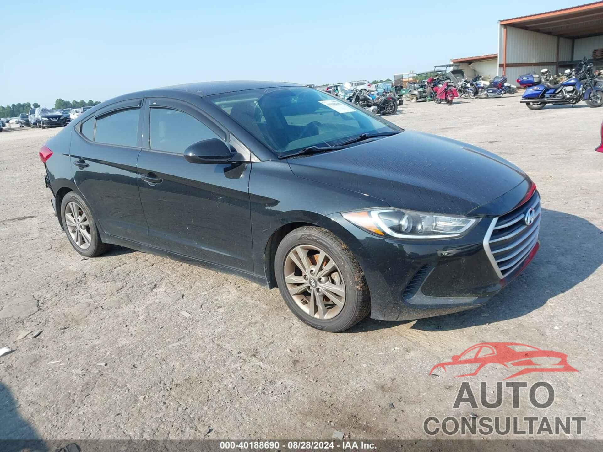 HYUNDAI ELANTRA 2018 - 5NPD84LF8JH310029
