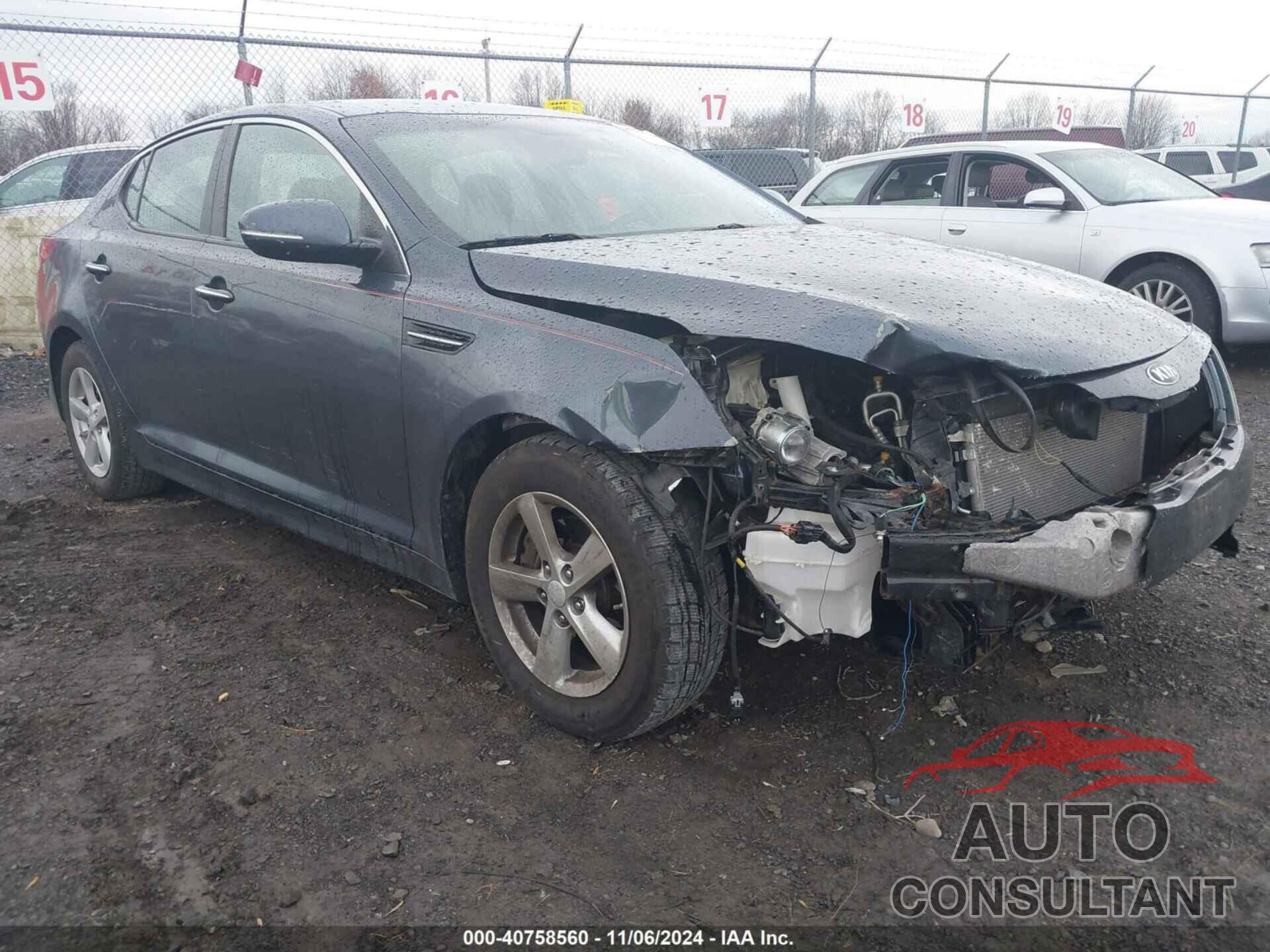 KIA OPTIMA 2015 - KNAGM4A71F5557336