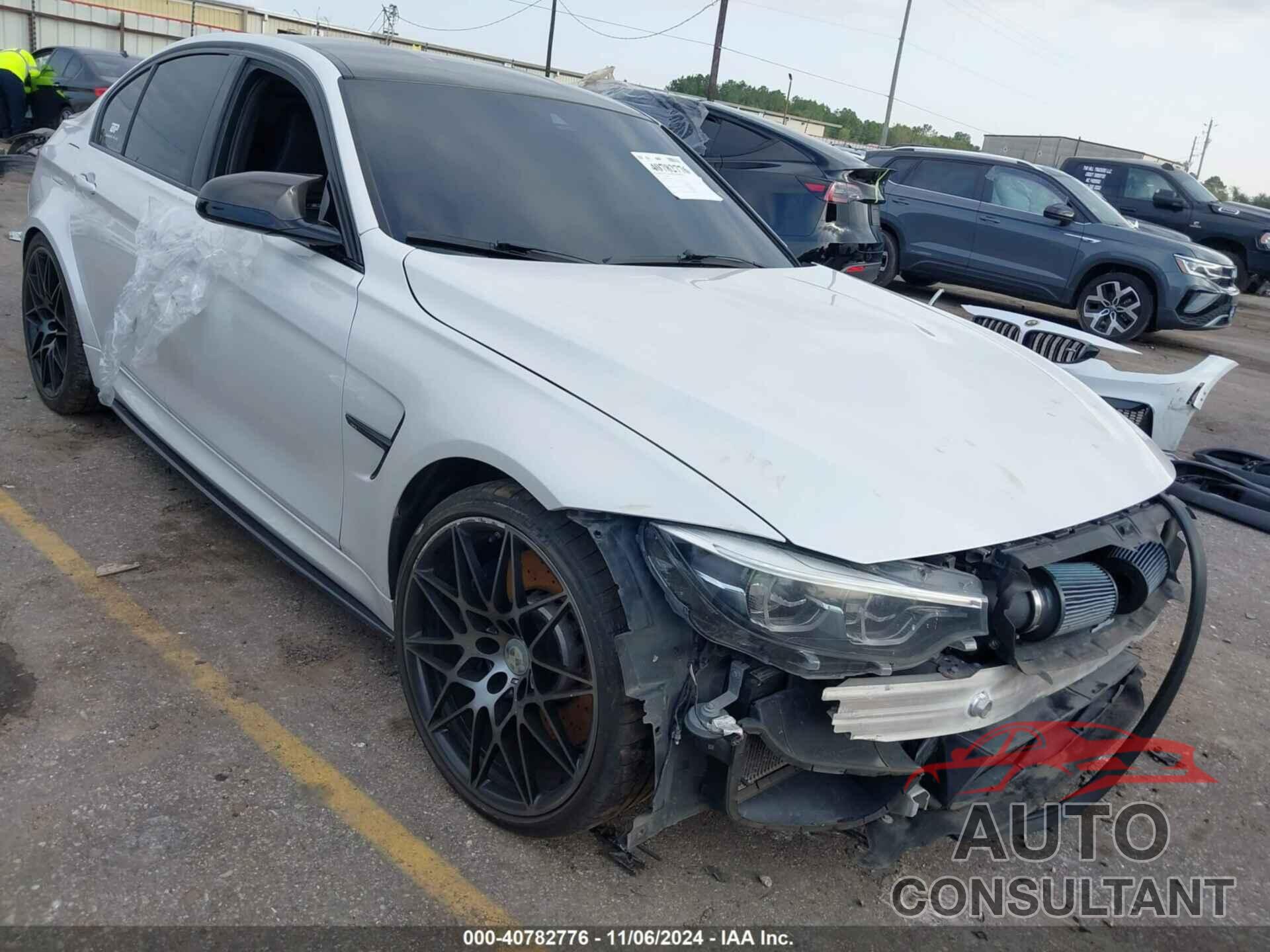 BMW M3 2018 - WBS8M9C54J5J78073