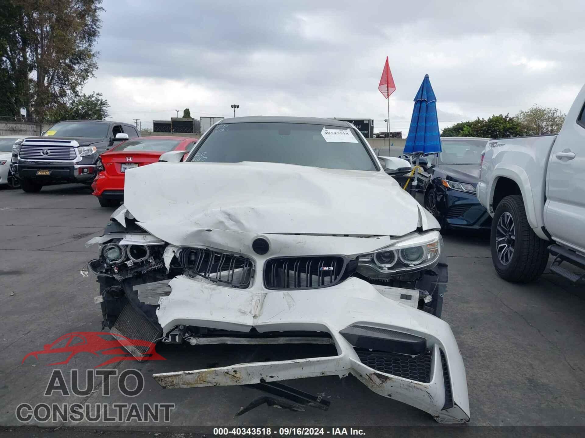 BMW M3 2017 - WBS8M9C38H5G85554