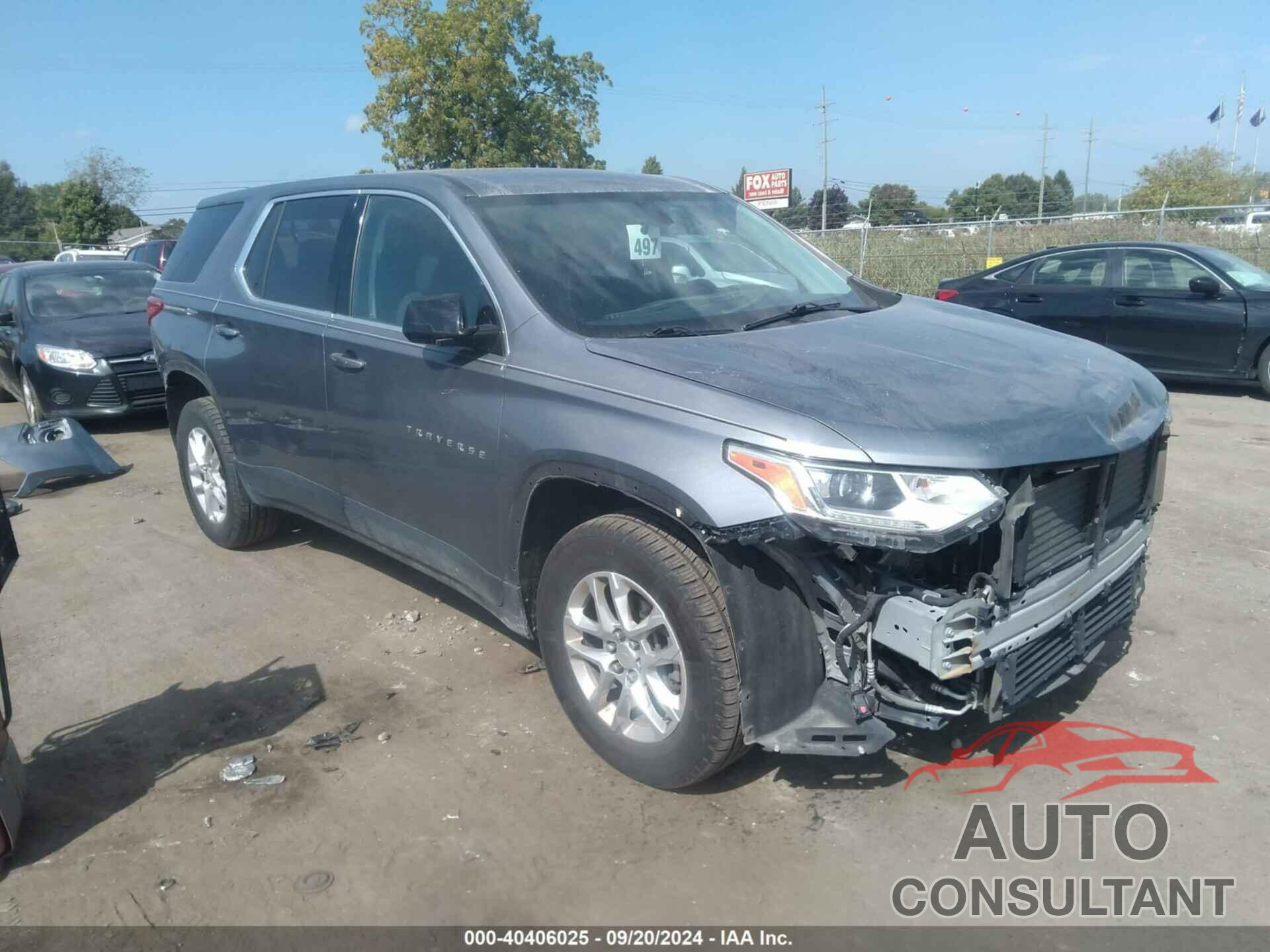 CHEVROLET TRAVERSE 2019 - 1GNERFKW6KJ104500