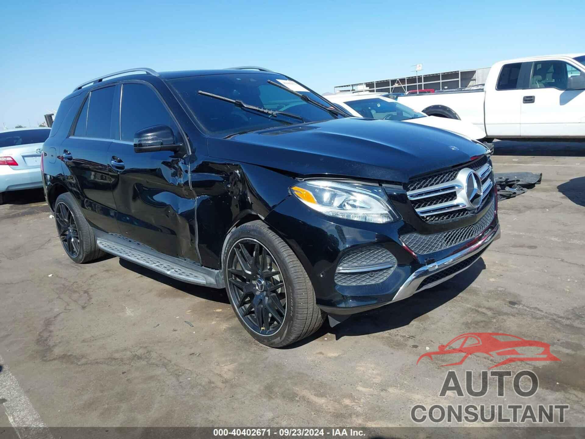 MERCEDES-BENZ GLE 350 2017 - 4JGDA5JB2HA871155