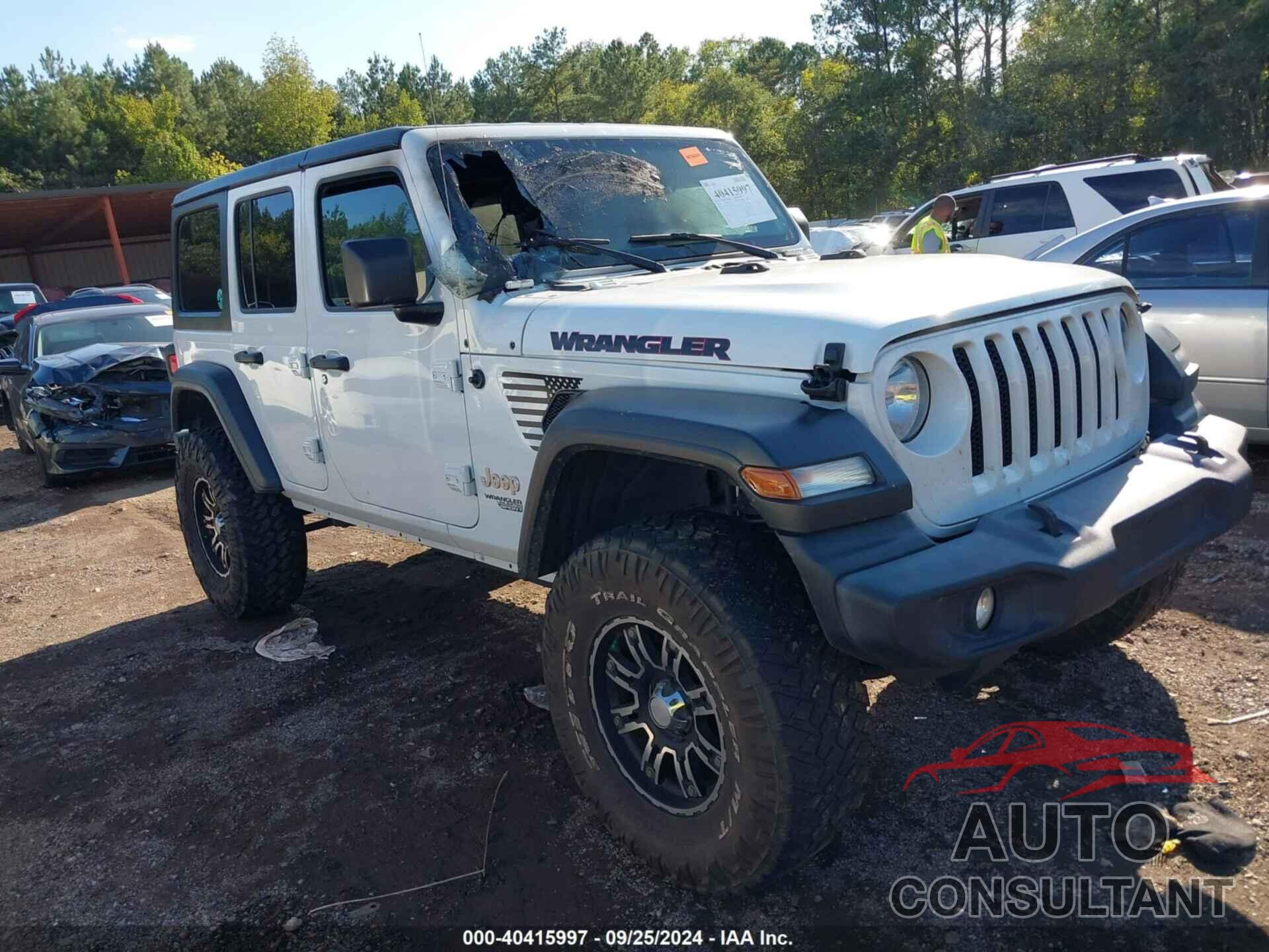 JEEP WRANGLER UNLIMITED 2020 - 1C4HJXDG5LW297350