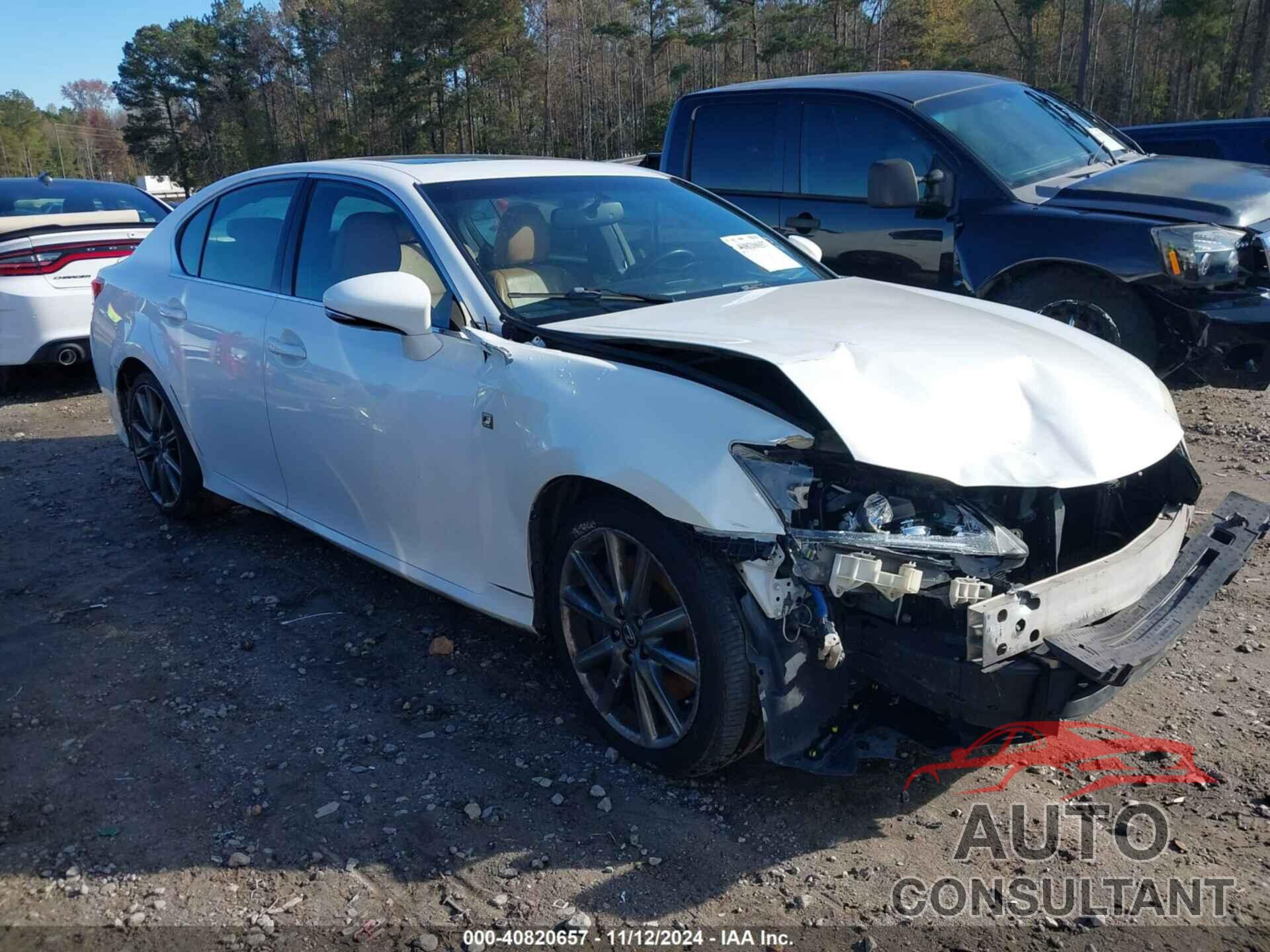 LEXUS GS 2013 - JTHBE1BL3D5017292