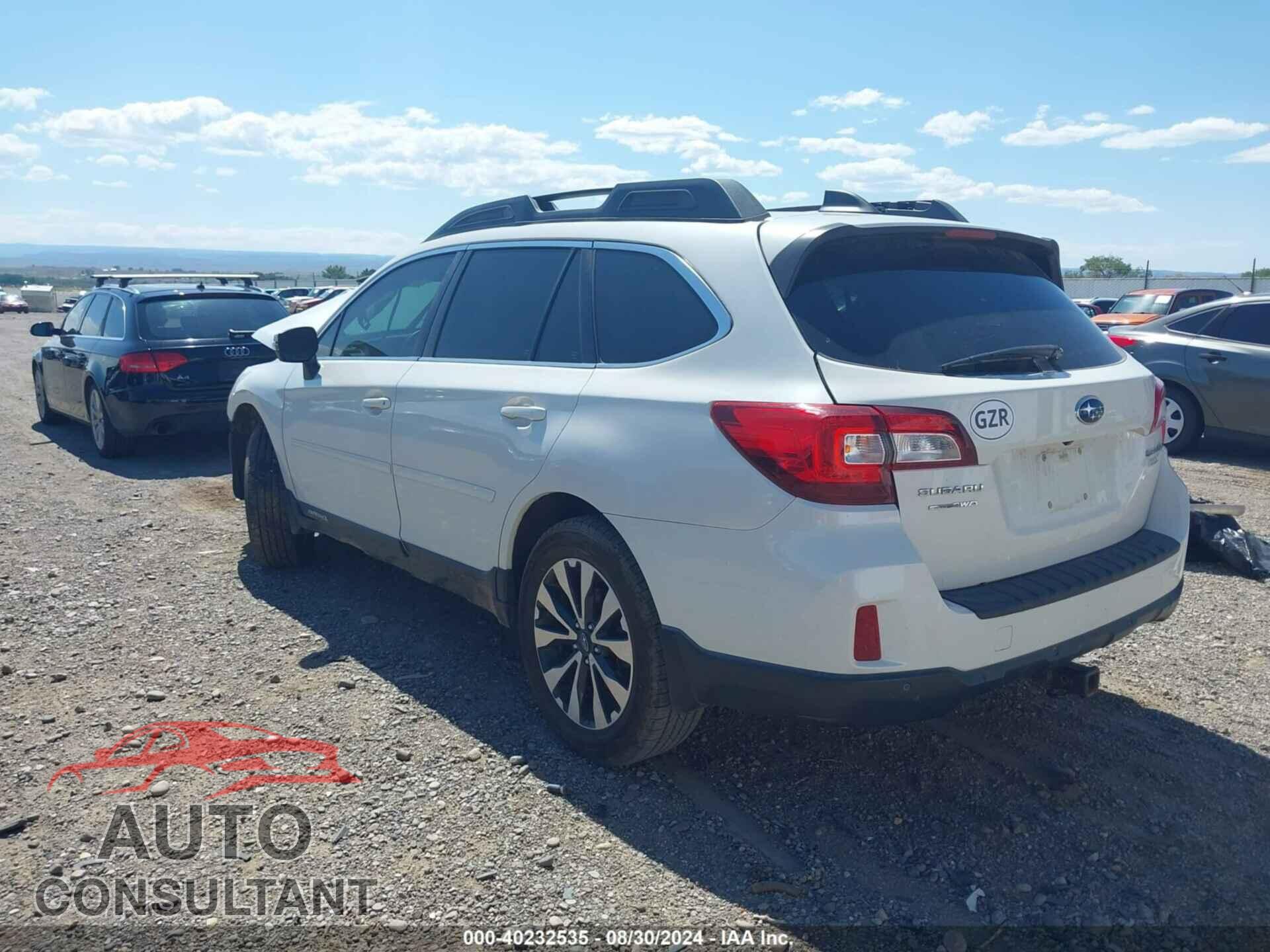 SUBARU OUTBACK 2017 - 4S4BSANC4H3323789