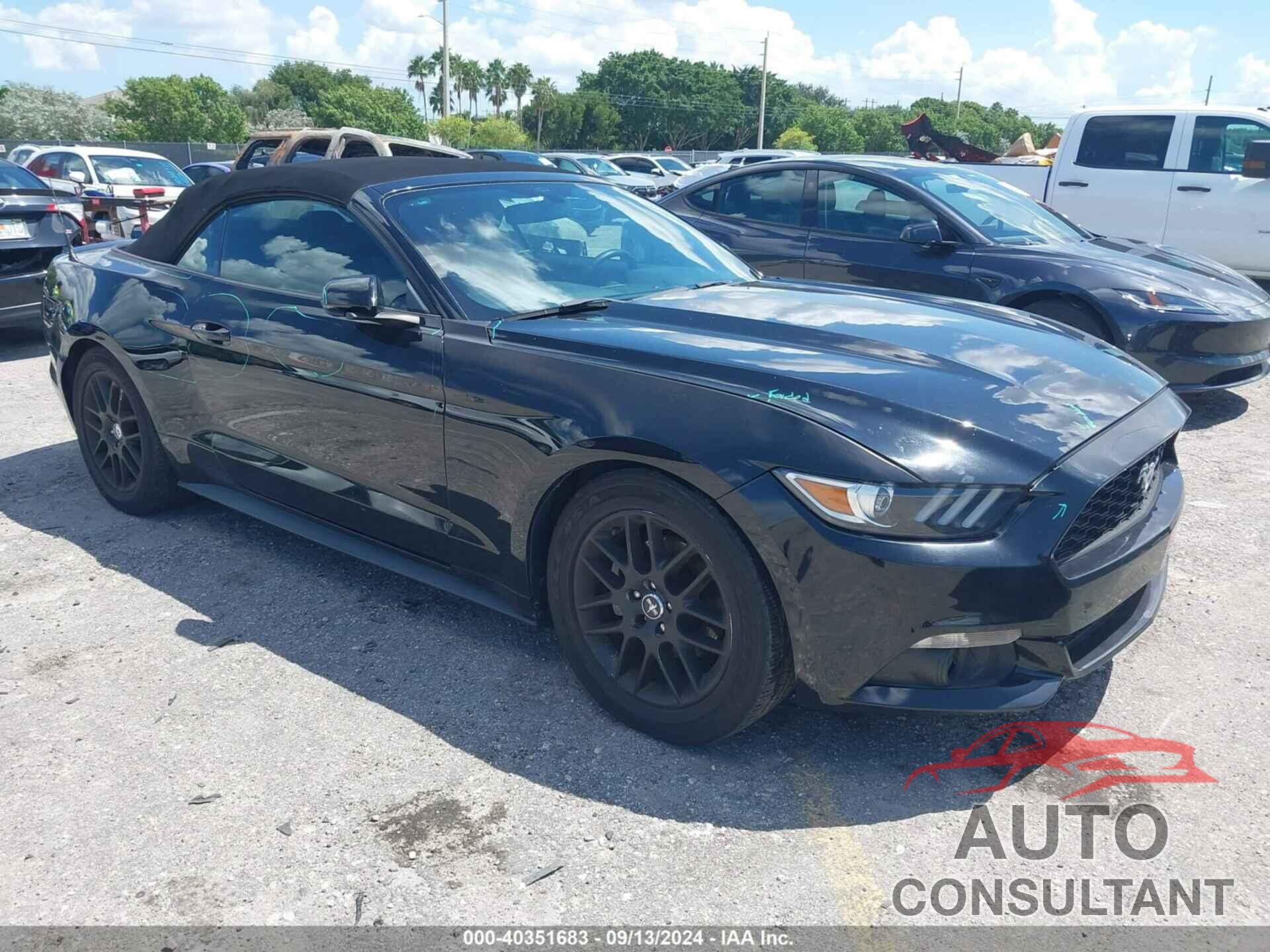 FORD MUSTANG 2017 - 1FATP8UH8H5254891