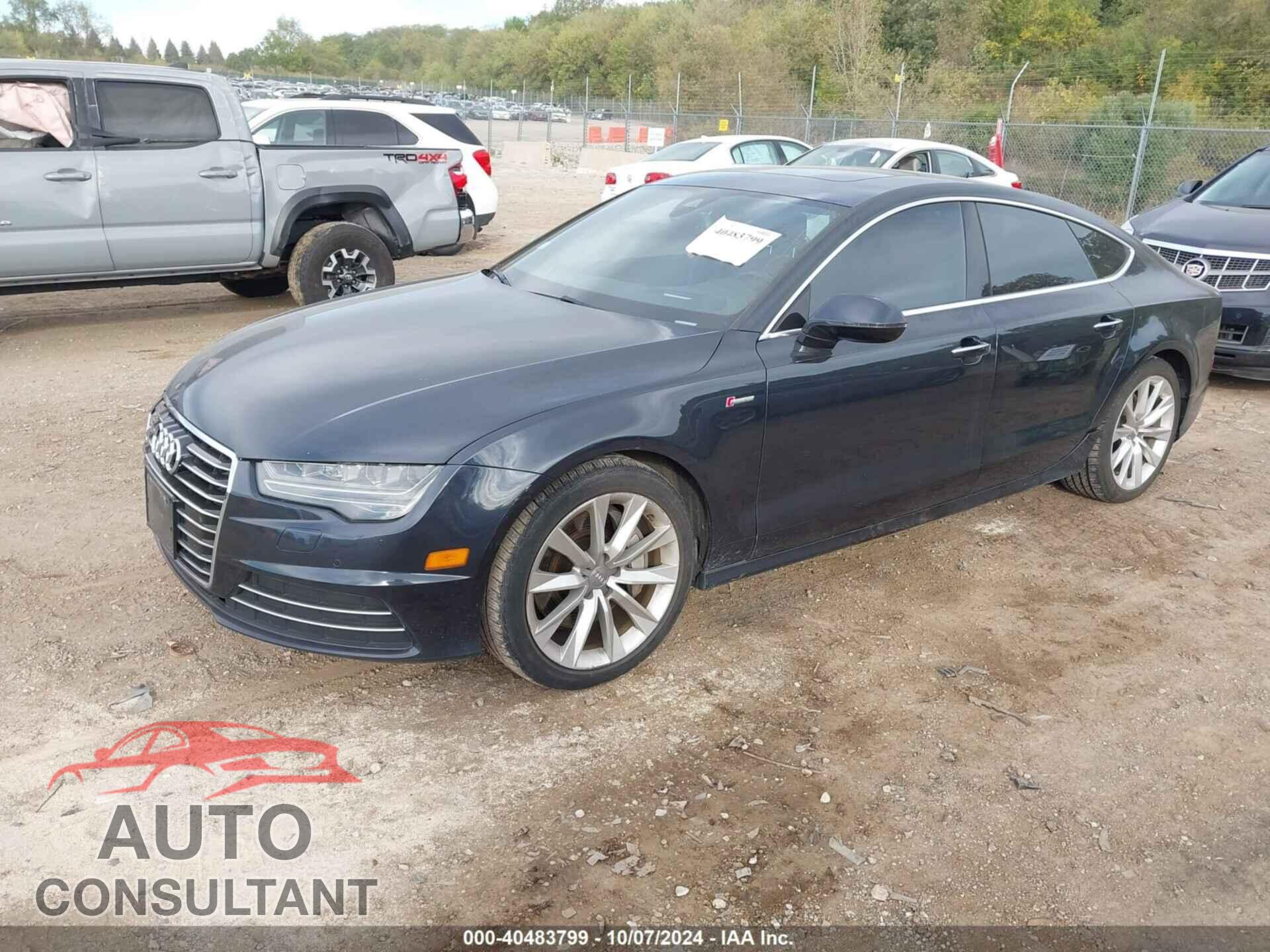 AUDI A7 2016 - WAU2GAFC1GN022871