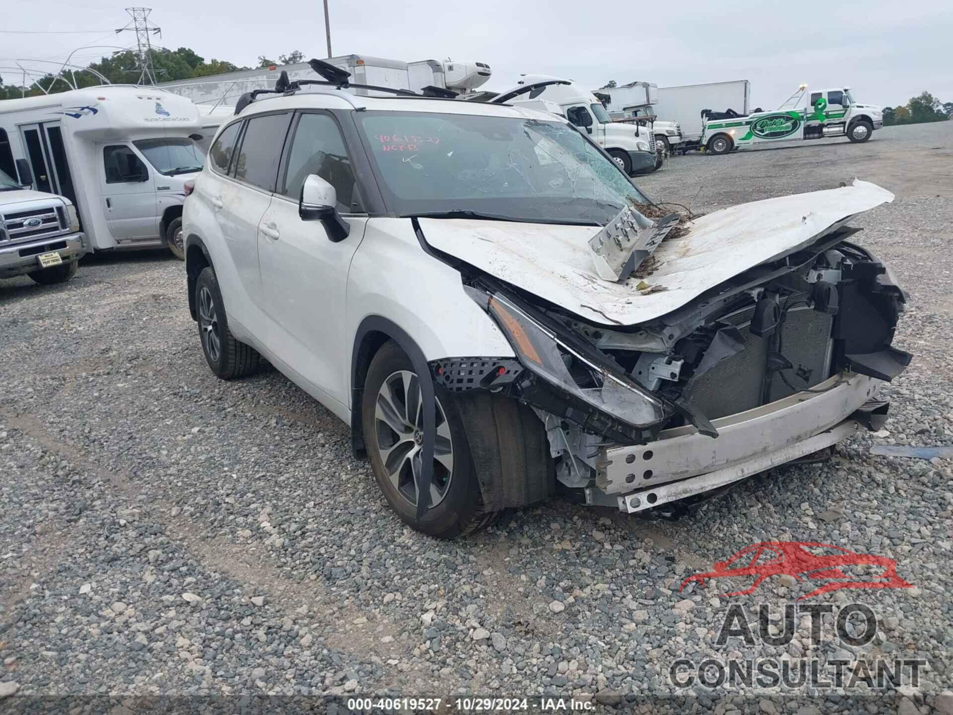 TOYOTA HIGHLANDER 2021 - 5TDGZRBH3MS126108