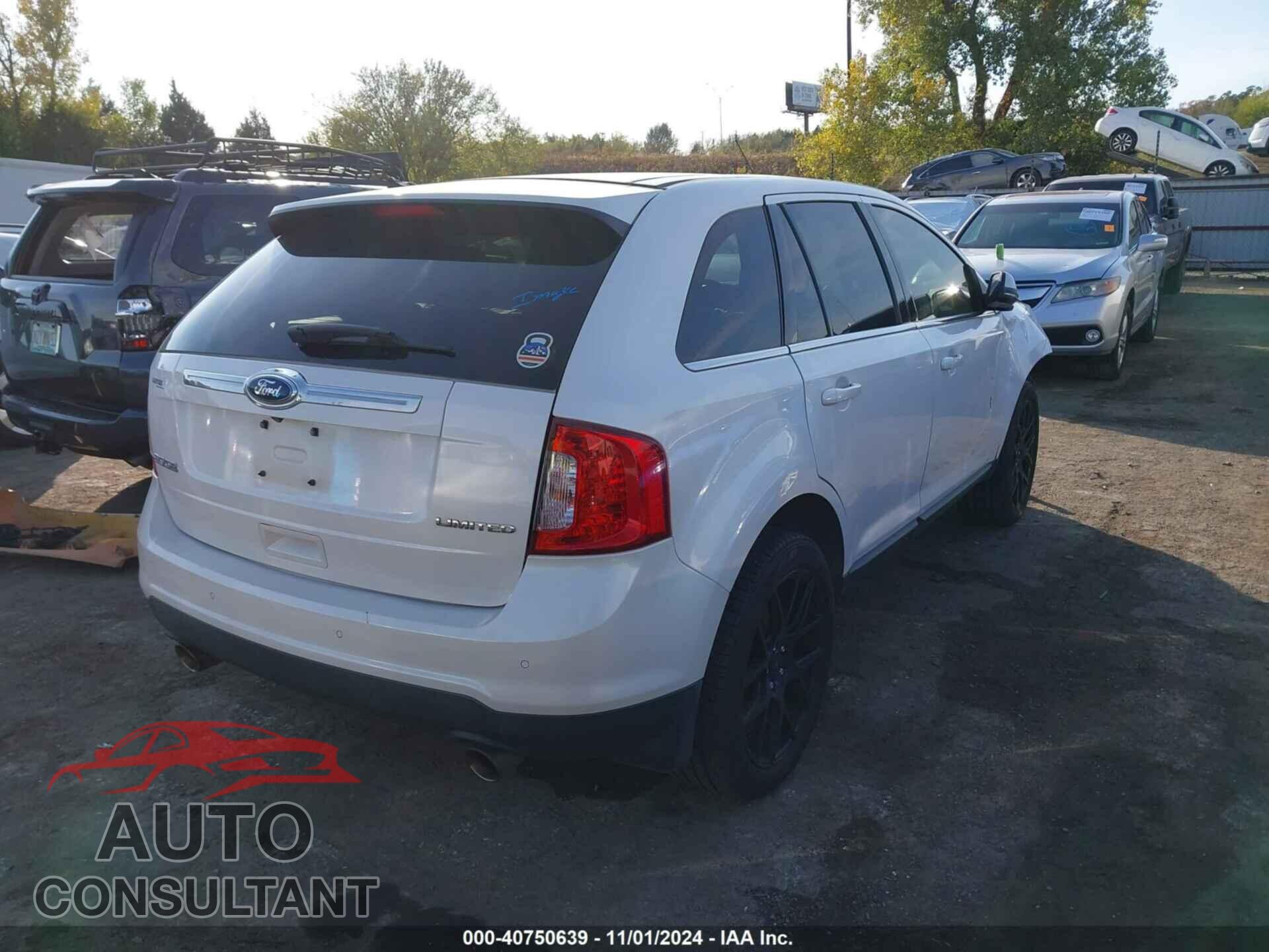 FORD EDGE 2012 - 2FMDK3KC4CBA91051