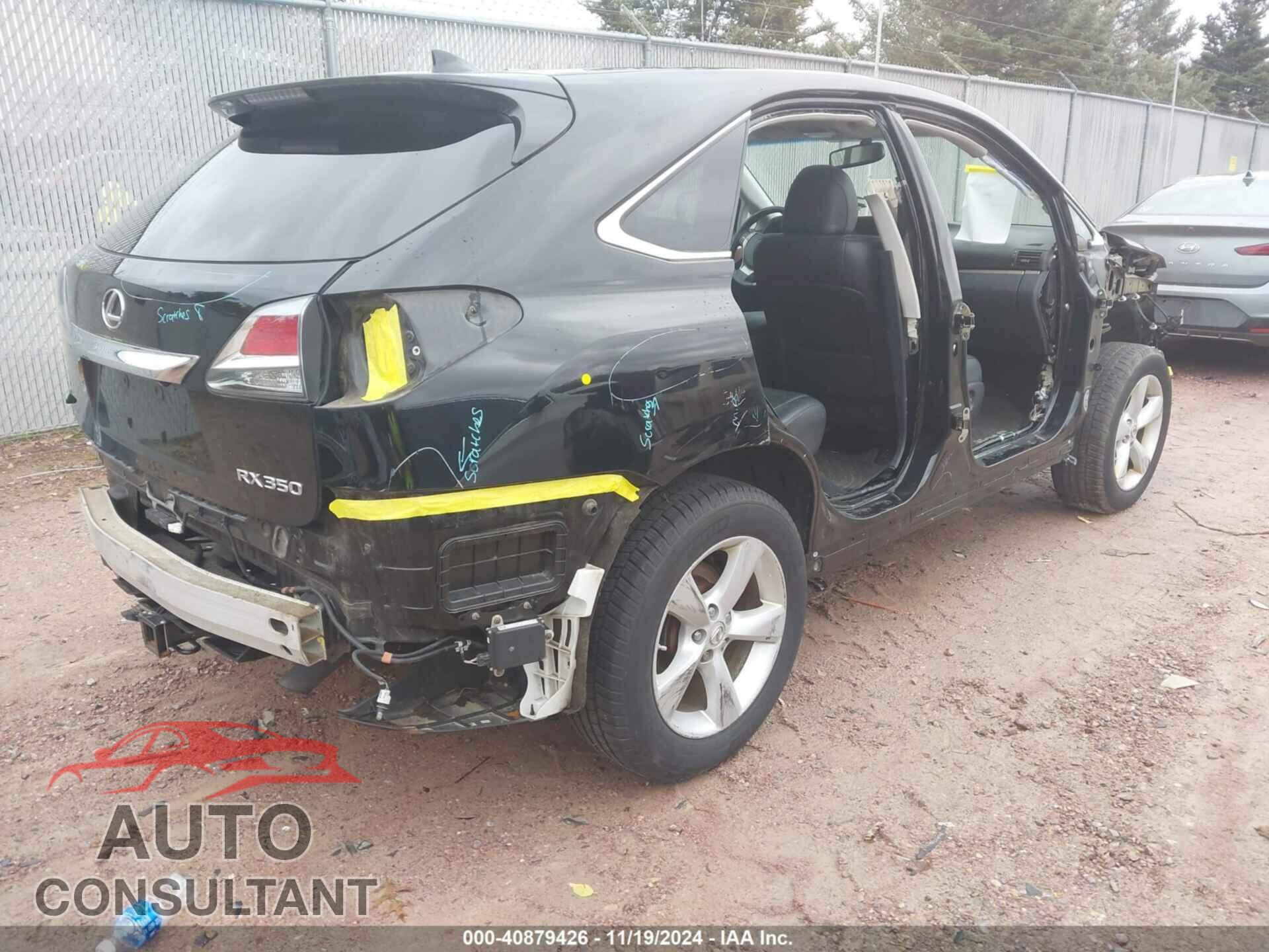 LEXUS RX 2015 - 2T2BK1BA2FC257976