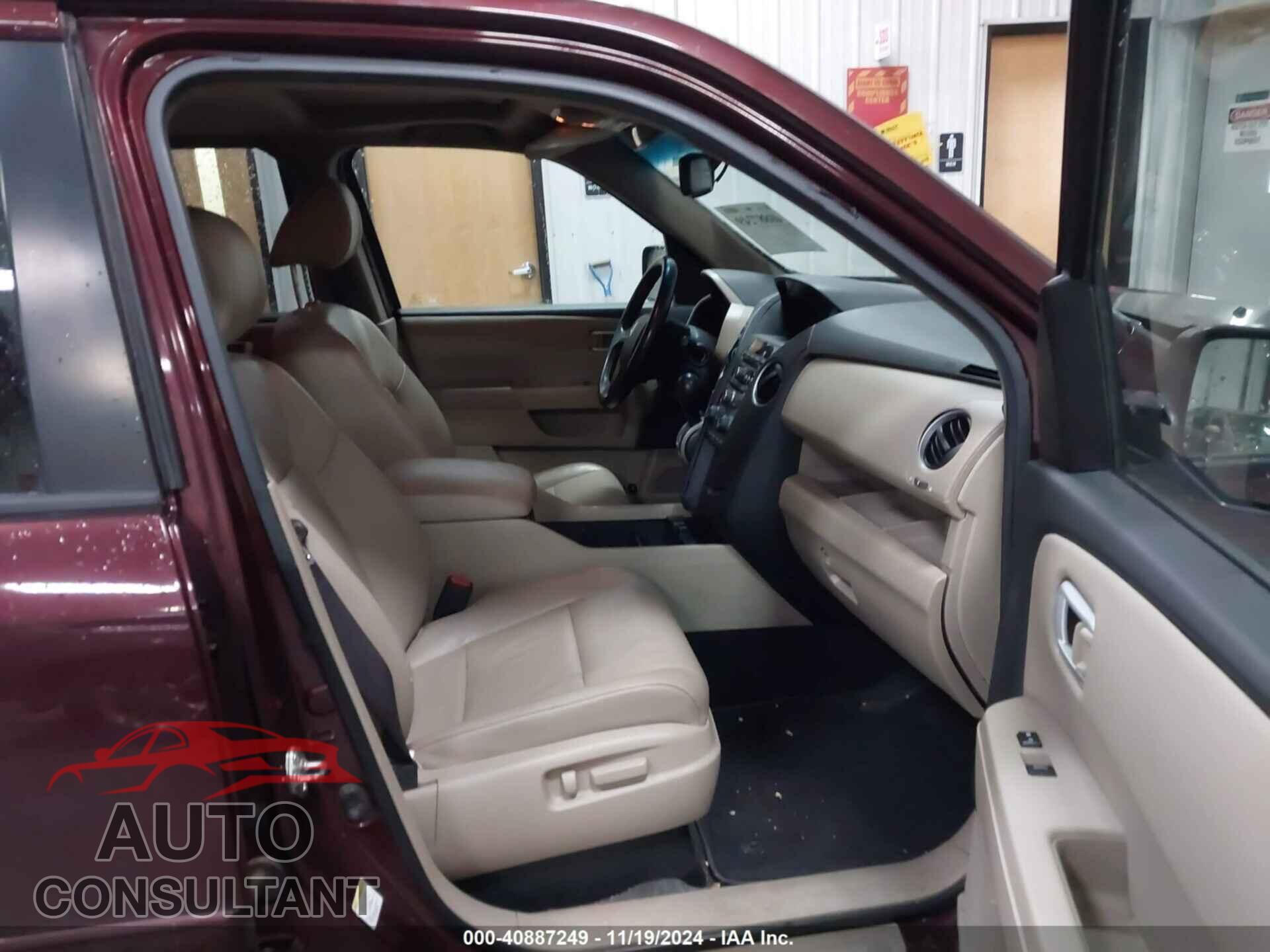HONDA PILOT 2012 - 5FNYF4H56CB062436