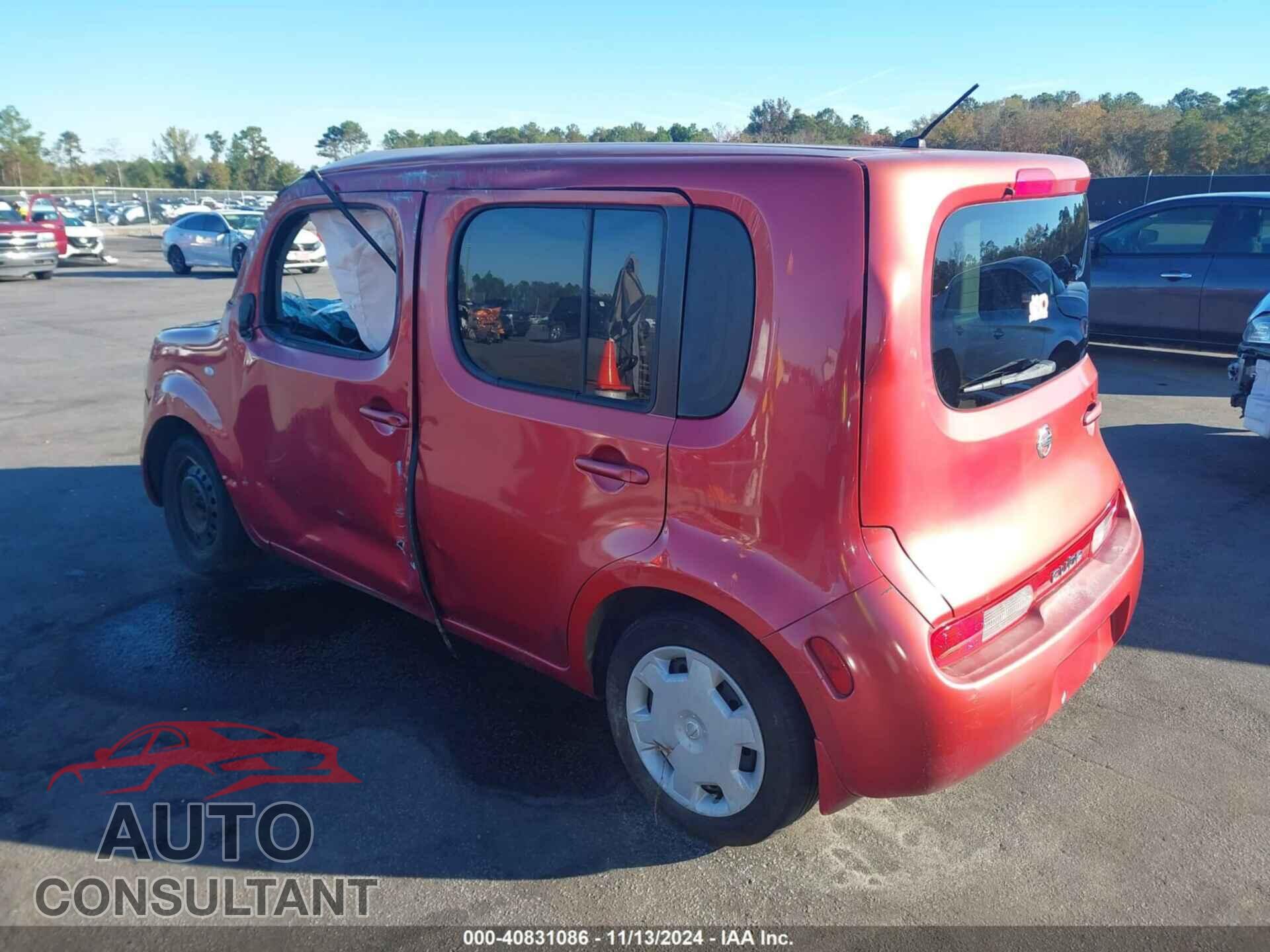 NISSAN CUBE 2011 - JN8AZ2KRXBT214386