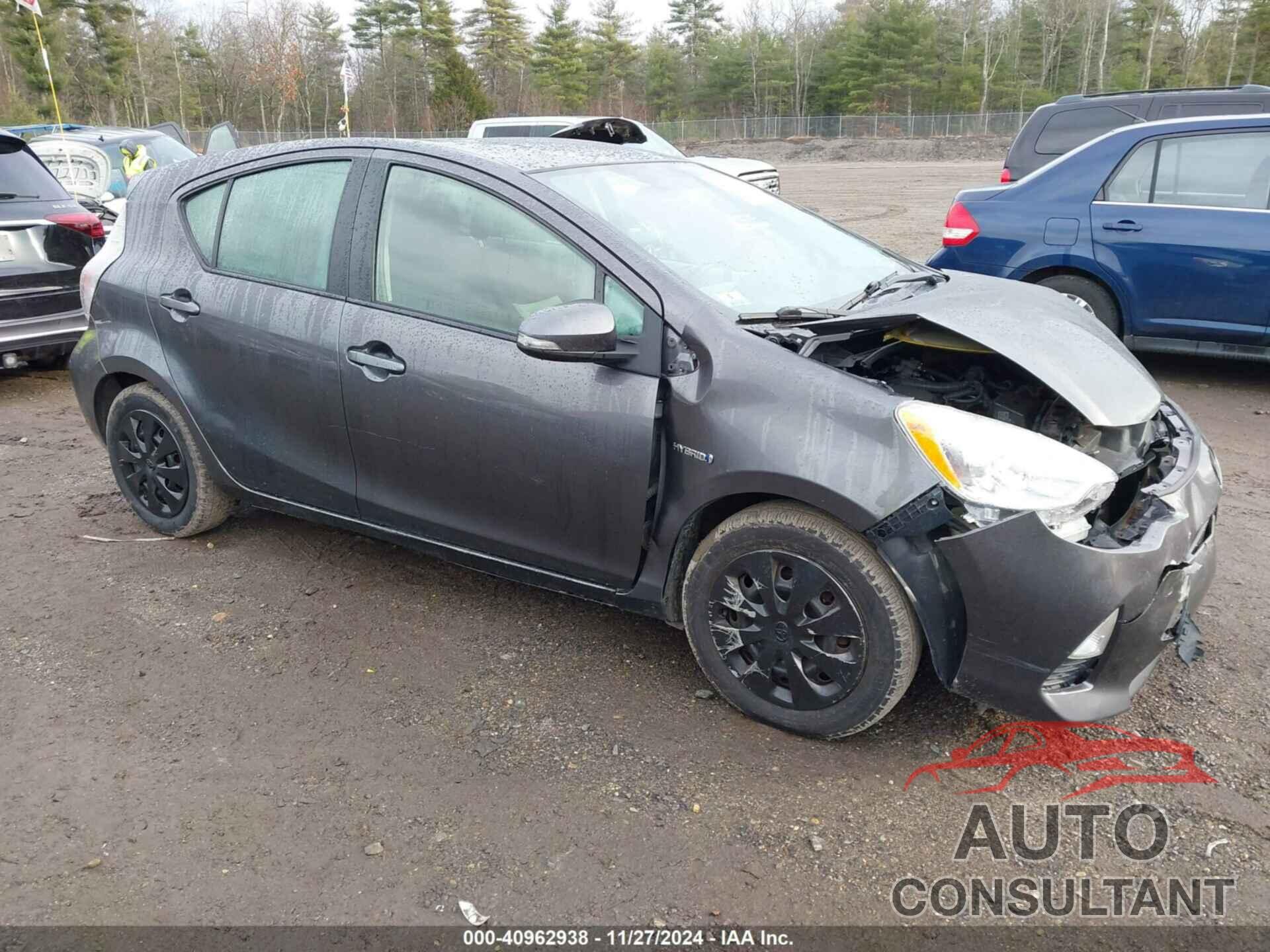 TOYOTA PRIUS C 2012 - JTDKDTB35C1504063