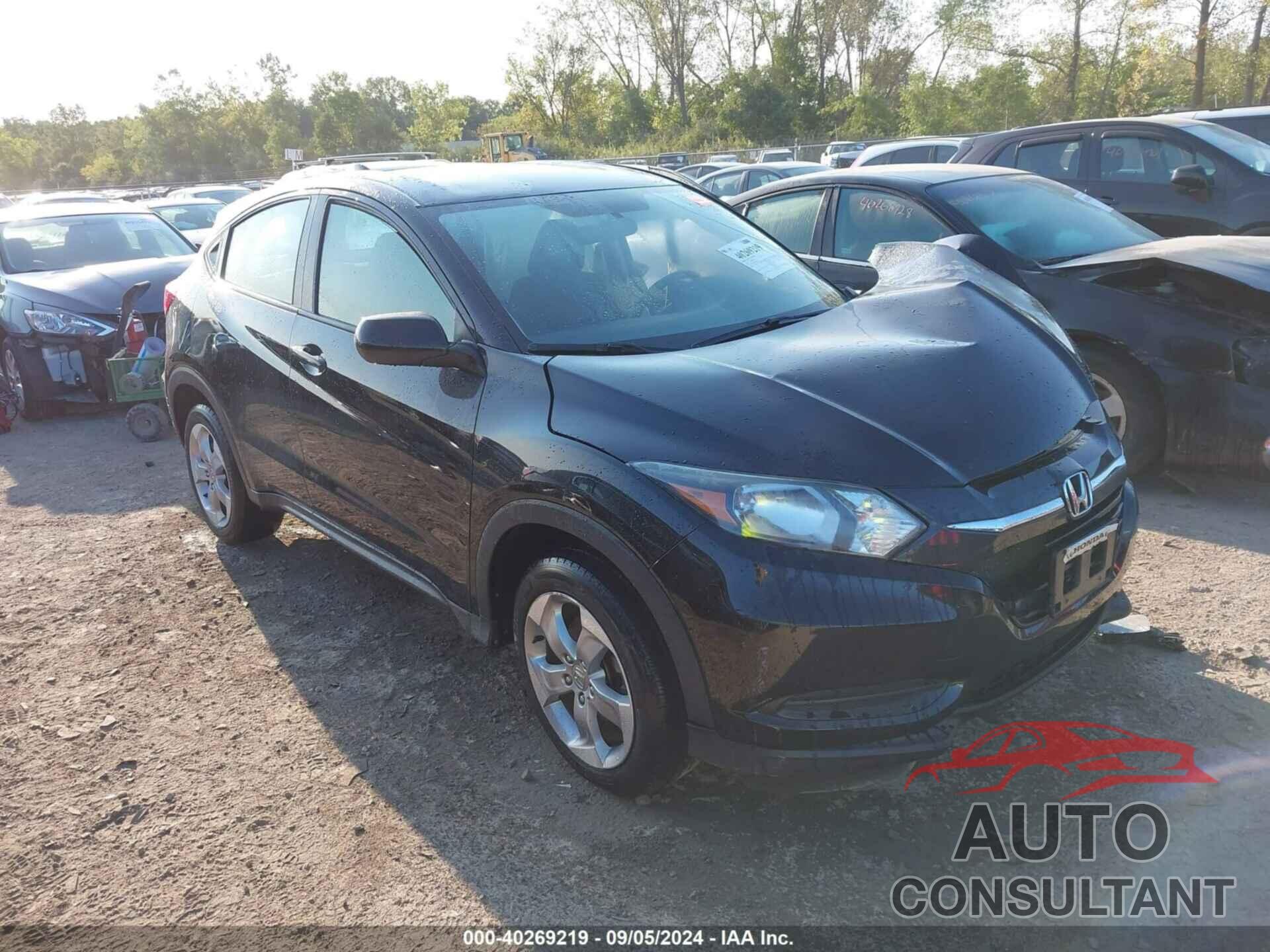 HONDA HR-V 2018 - 3CZRU6H36JG729365