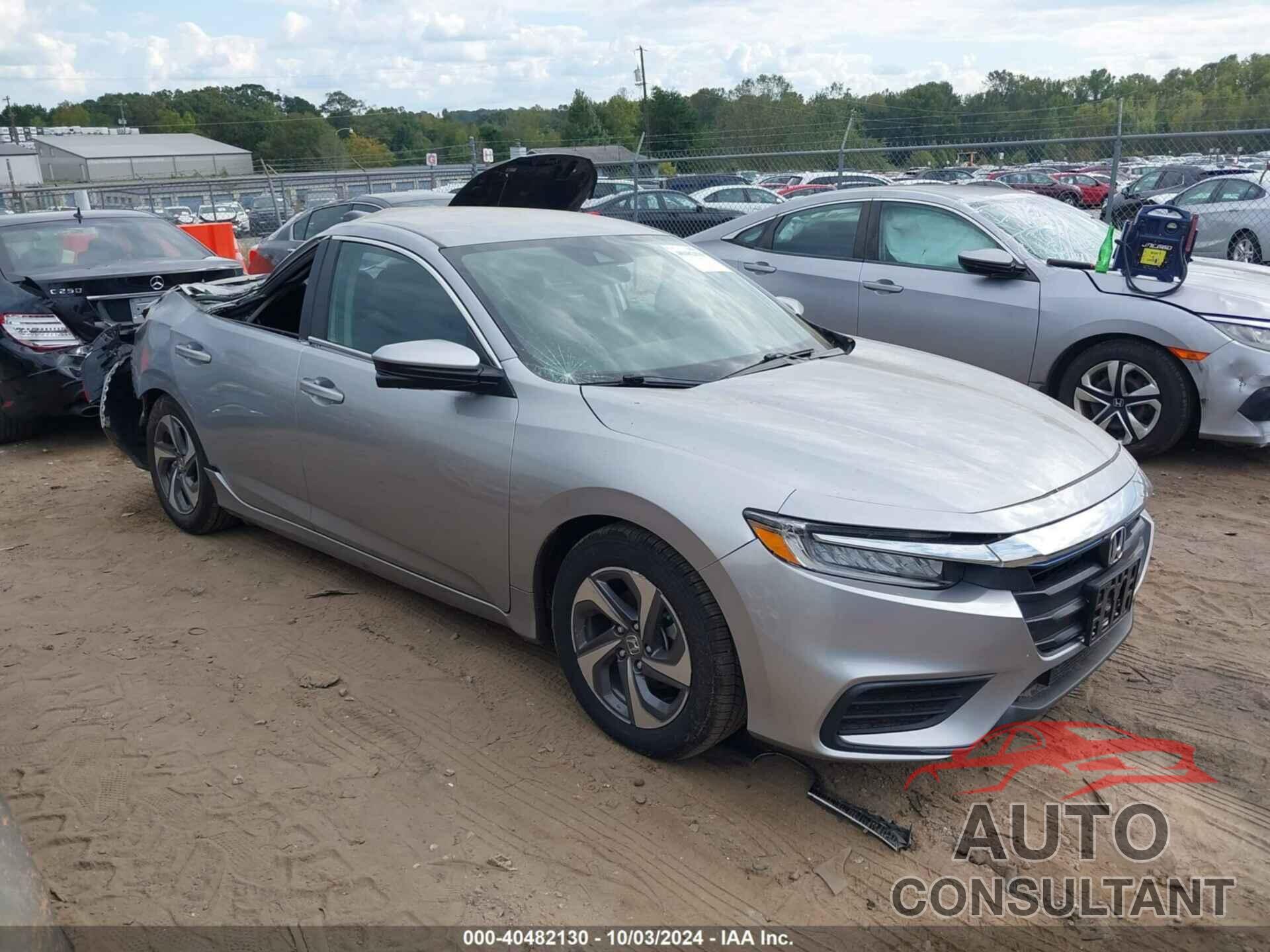 HONDA INSIGHT 2019 - 19XZE4F51KE010159