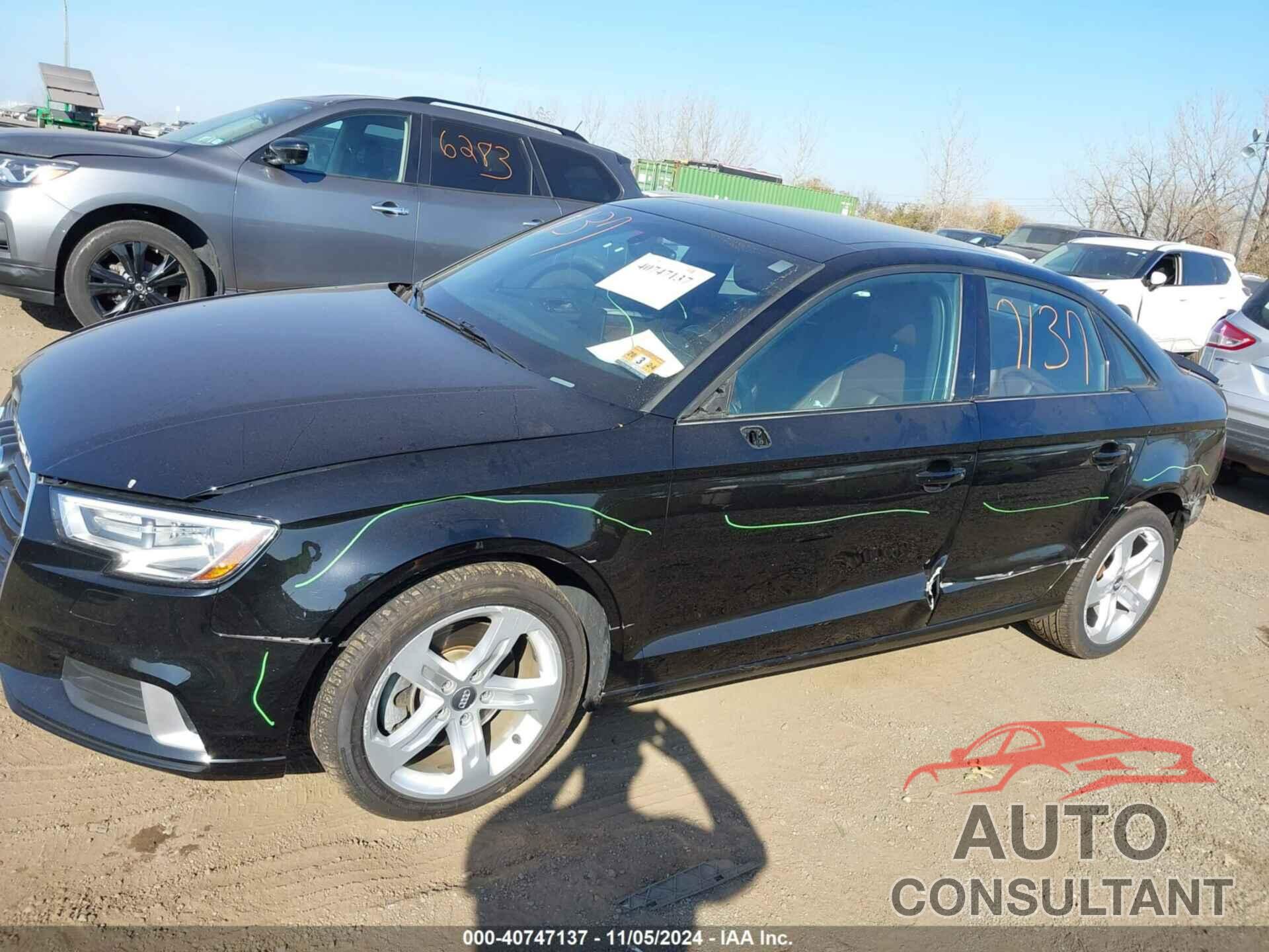 AUDI A3 2017 - WAUAUGFF7H1040009