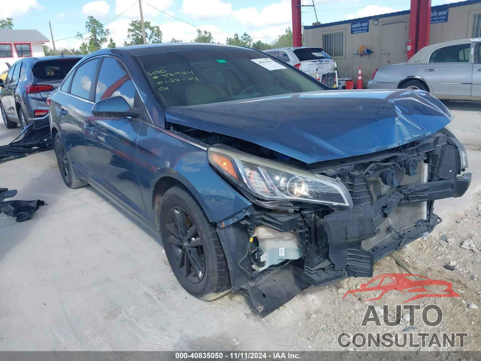 HYUNDAI SONATA 2016 - 5NPE24AF6GH394983