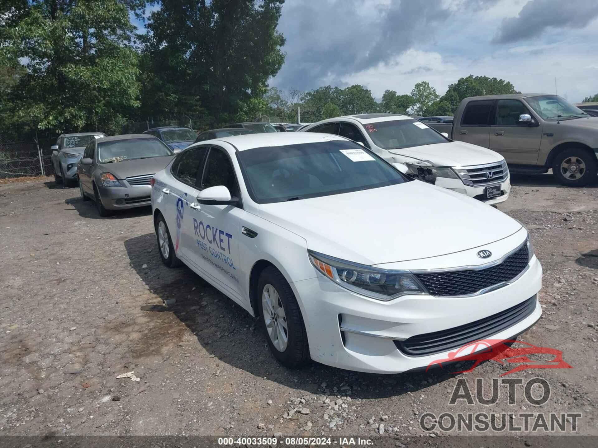 KIA OPTIMA 2016 - 5XXGT4L31GG036081