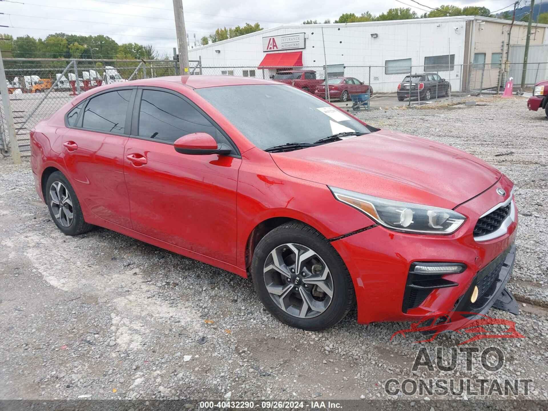 KIA FORTE 2019 - 3KPF24AD3KE052150