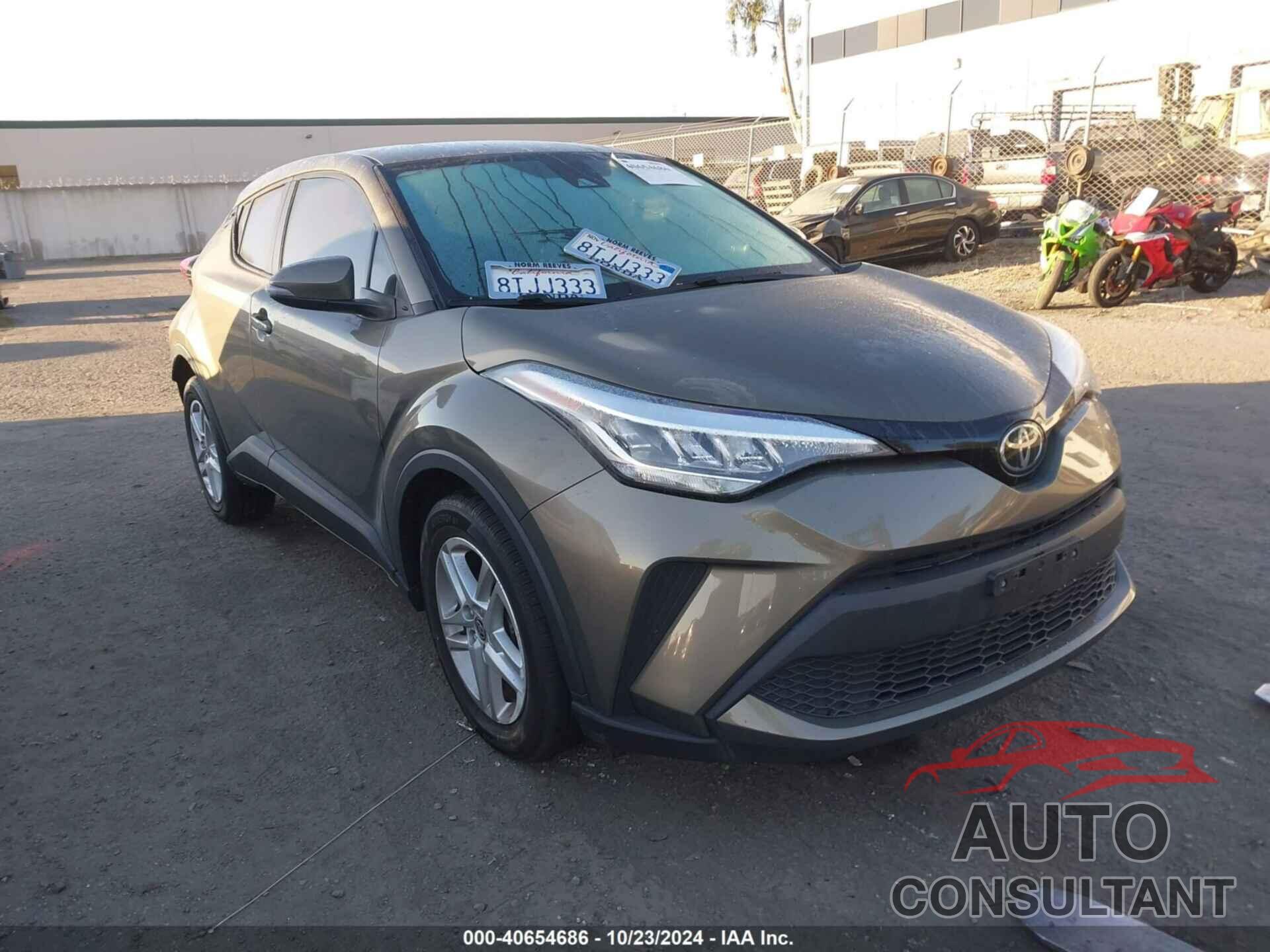 TOYOTA C-HR 2021 - JTNKHMBX6M1097123