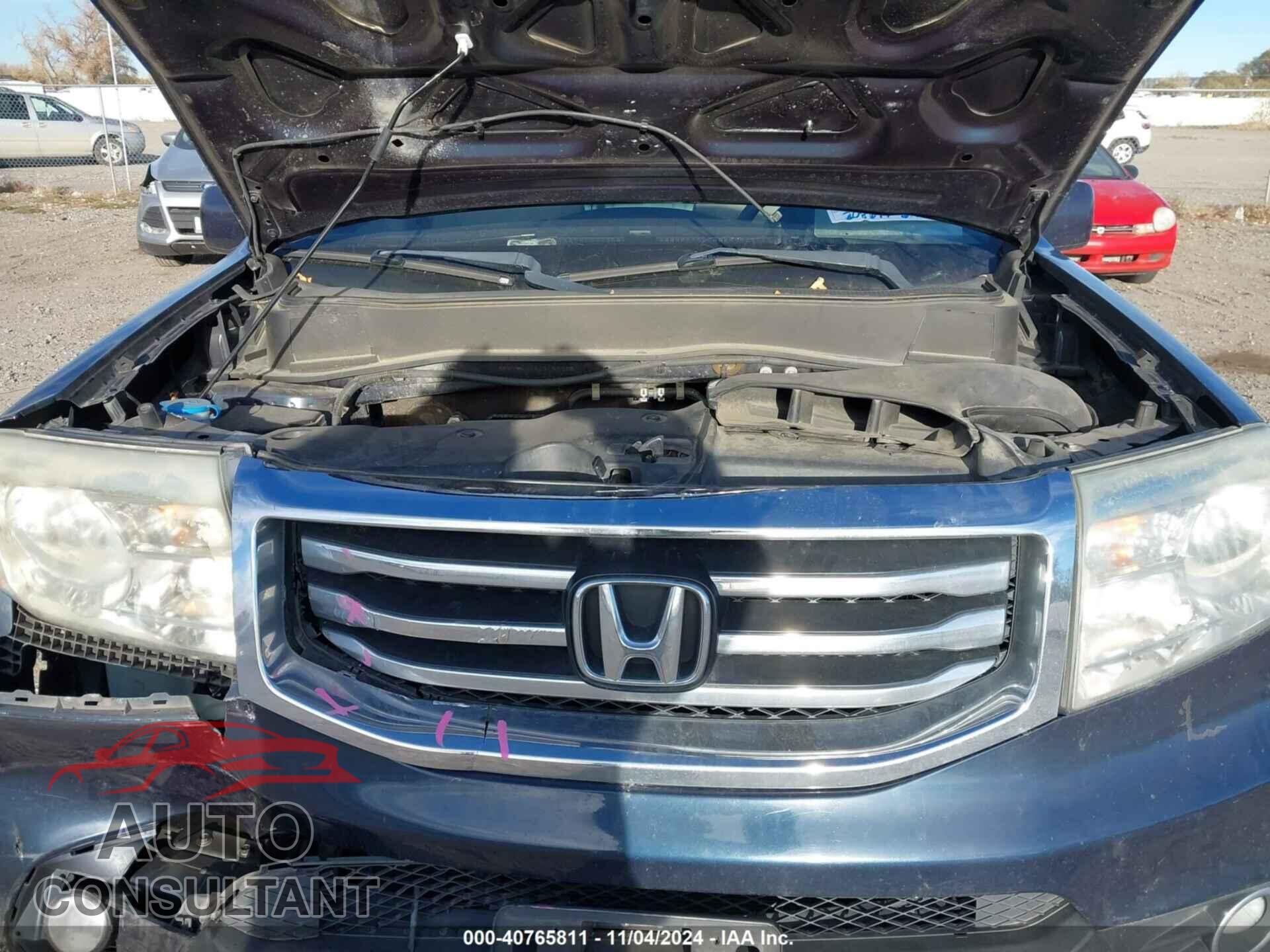 HONDA PILOT 2012 - 5FNYF4H48CB059366