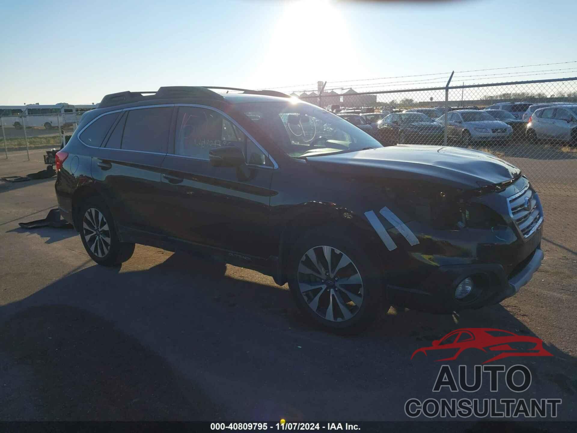 SUBARU OUTBACK 2017 - 4S4BSANCXH3228542