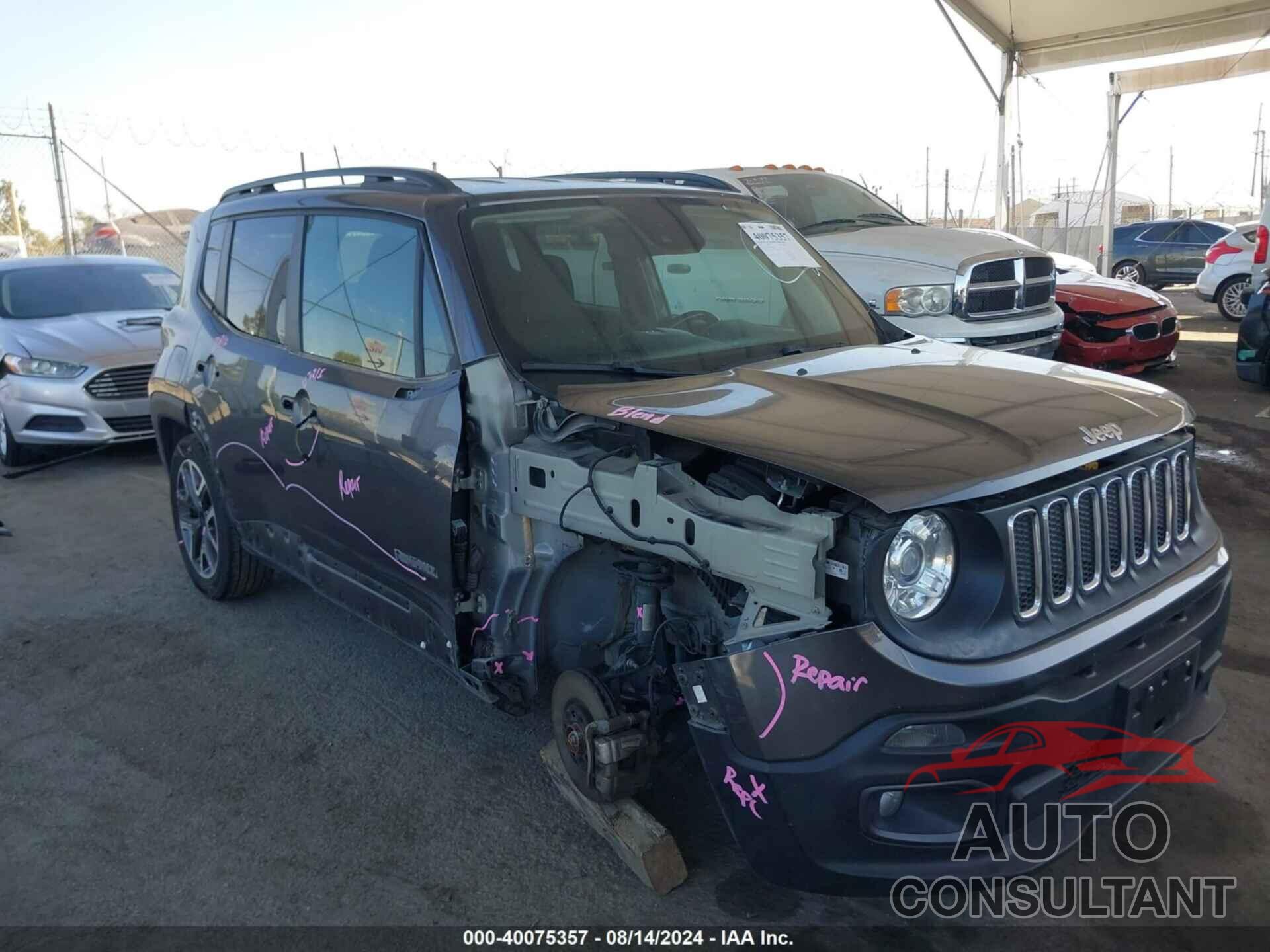 JEEP RENEGADE 2018 - ZACCJABB2JPG90702