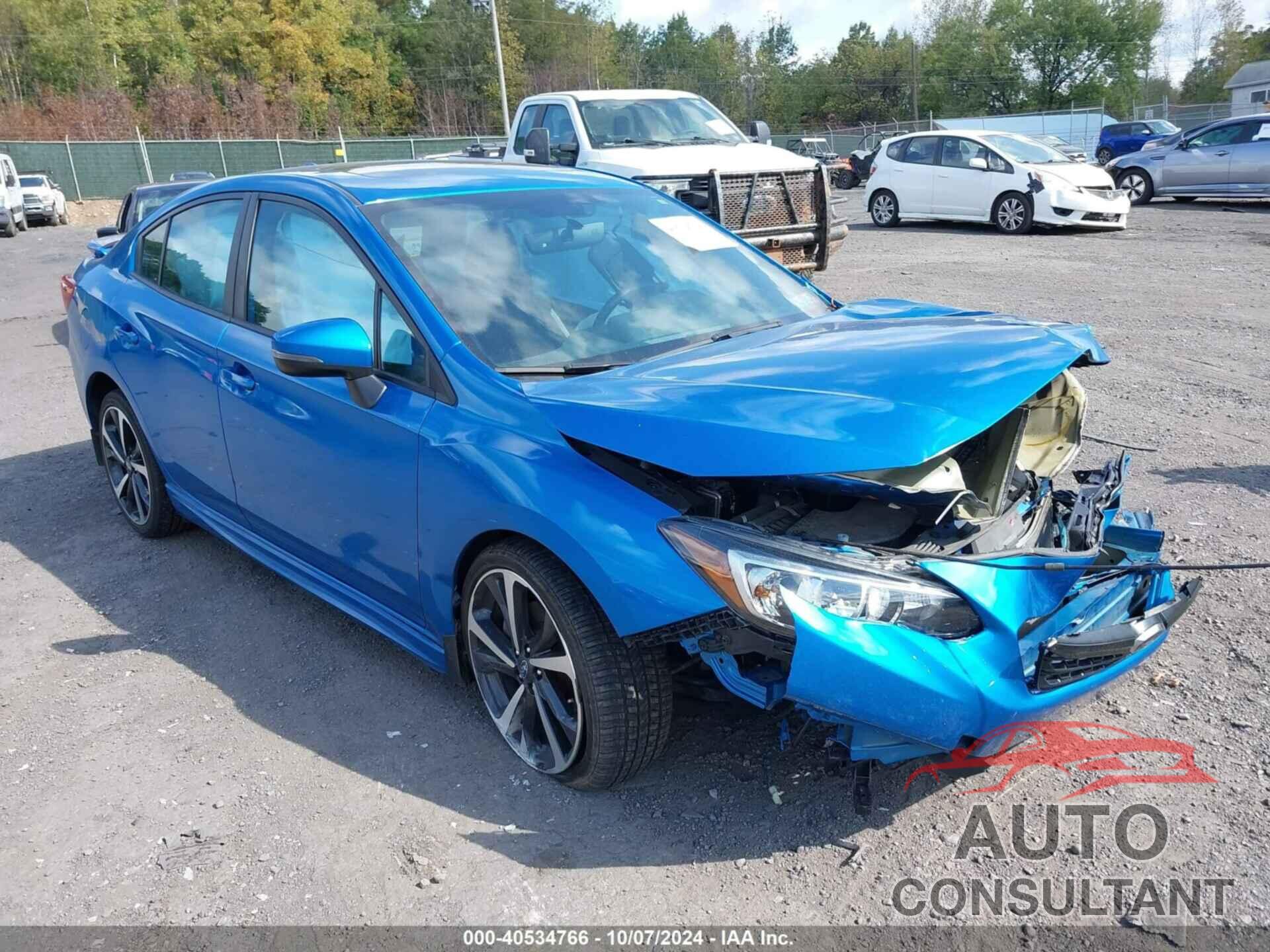 SUBARU IMPREZA 2022 - 4S3GKAM69N3608490