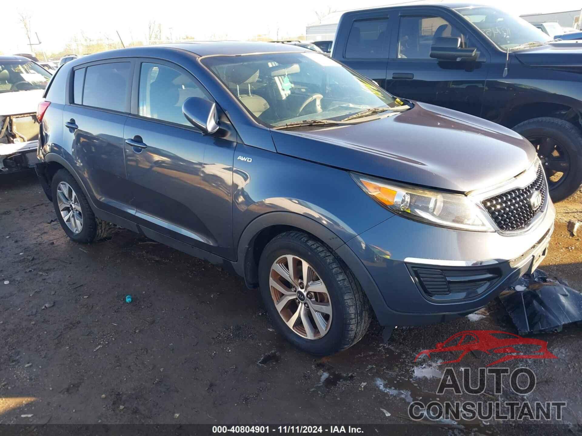 KIA SPORTAGE 2016 - KNDPBCAC5G7853451