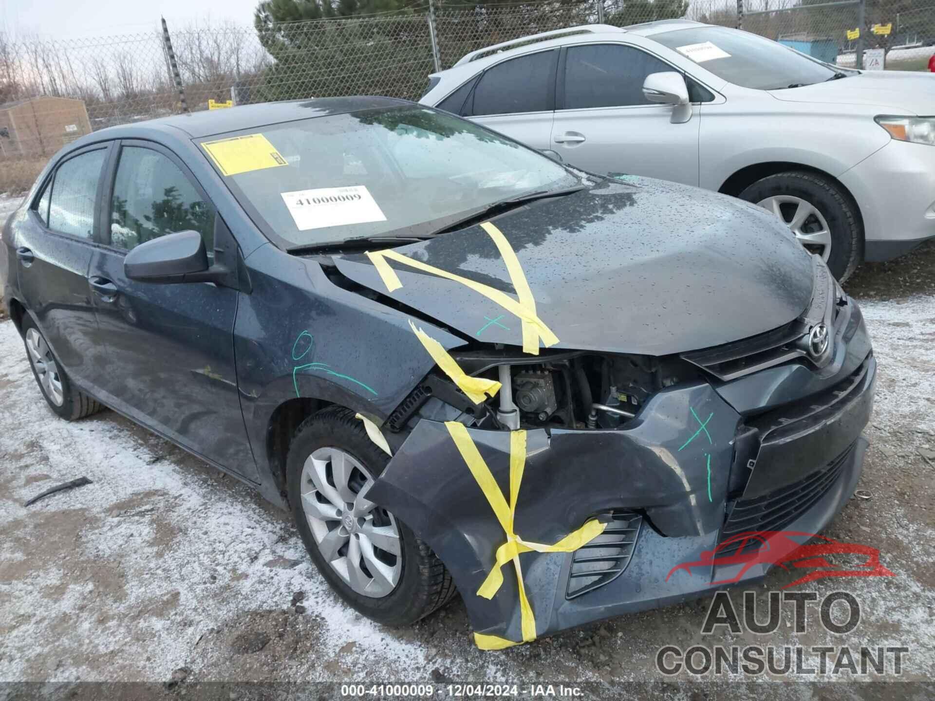 TOYOTA COROLLA 2016 - 2T1BURHE0GC705379