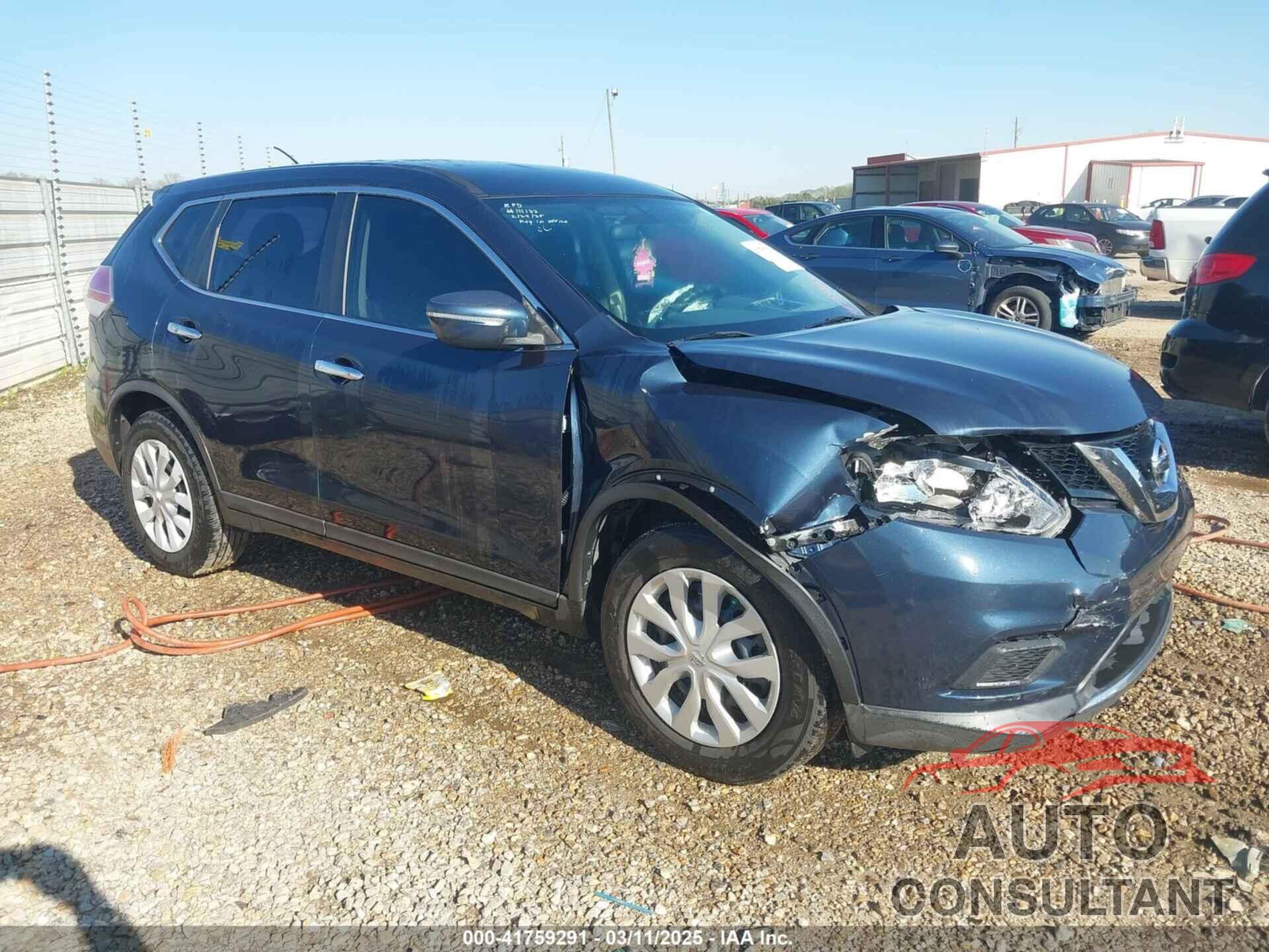 NISSAN ROGUE 2015 - KNMAT2MT4FP513036