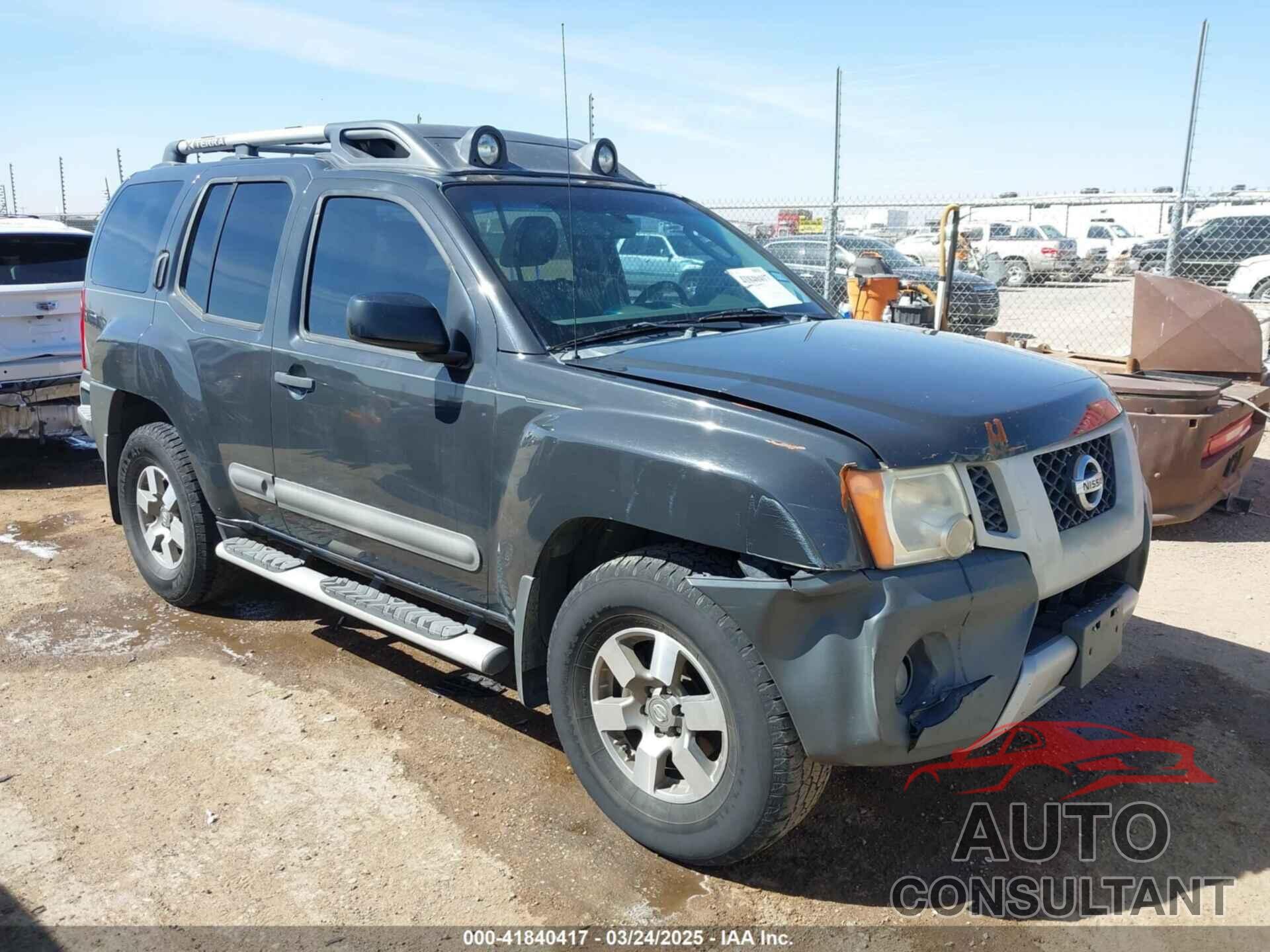 NISSAN XTERRA 2012 - 5N1AN0NW2CC525949
