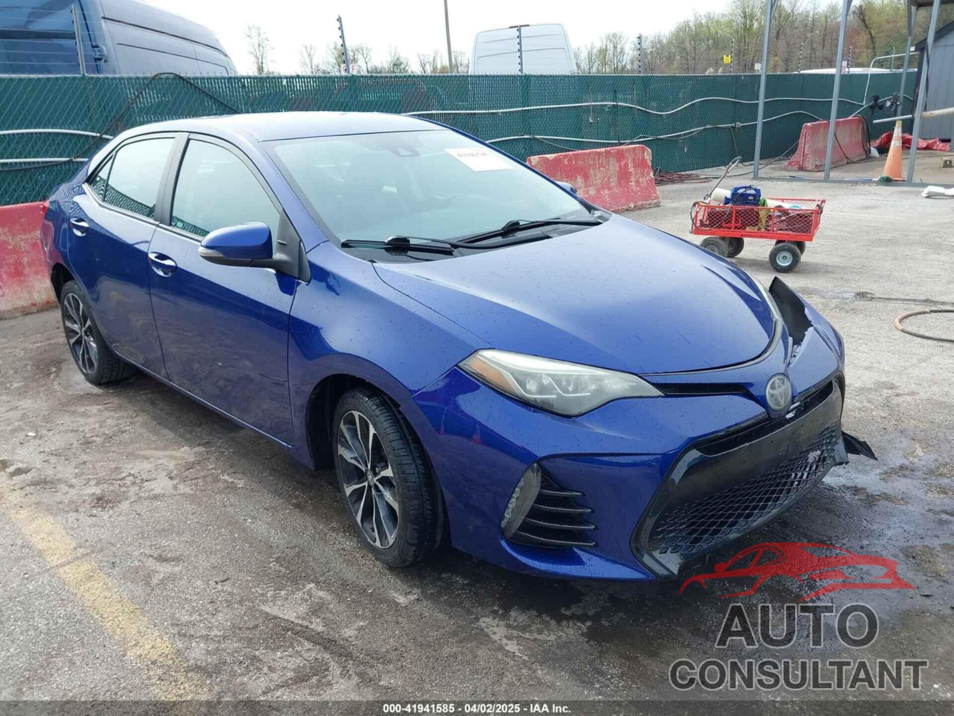 TOYOTA COROLLA 2017 - 5YFBURHE0HP660008
