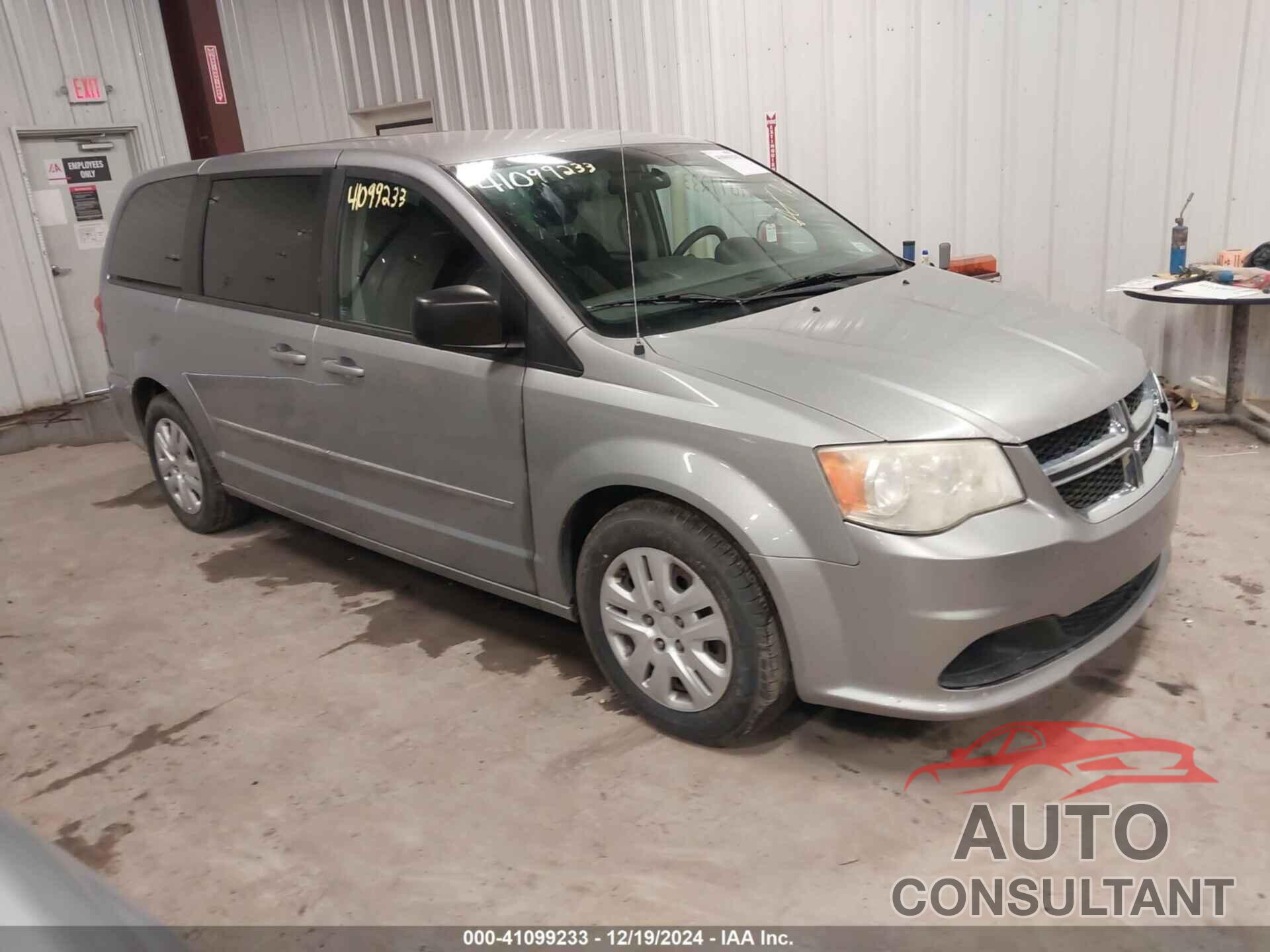 DODGE GRAND CARAVAN 2014 - 2C4RDGBG0ER313108