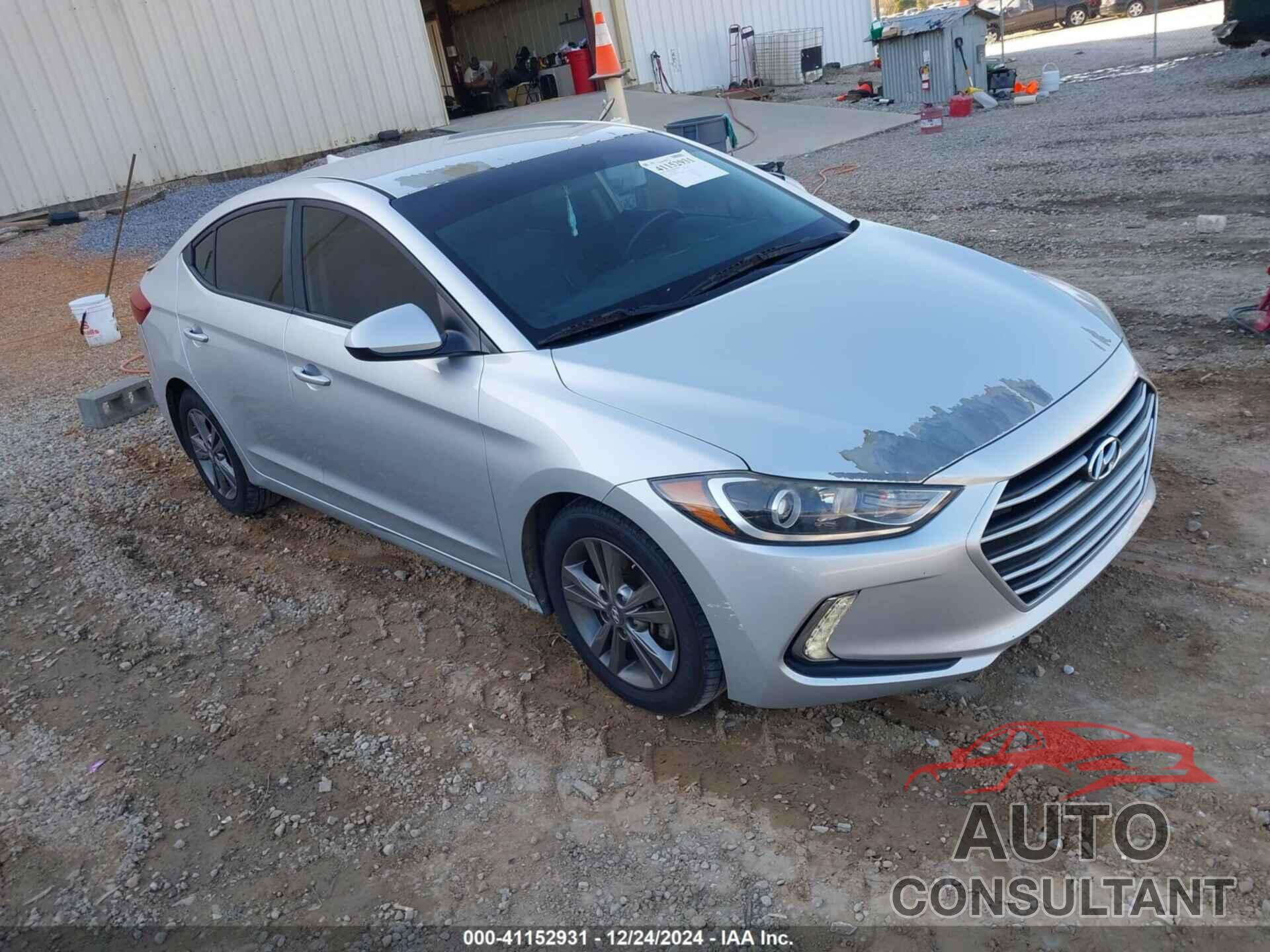 HYUNDAI ELANTRA 2017 - 5NPD84LF2HH039558