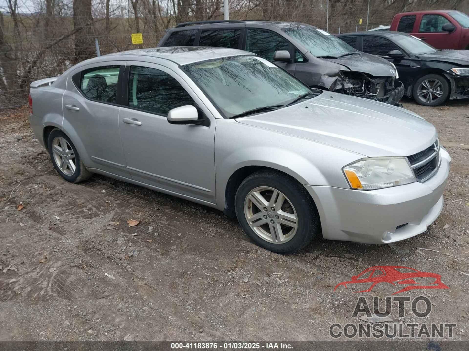 DODGE AVENGER 2010 - 1B3CC5FB8AN224438